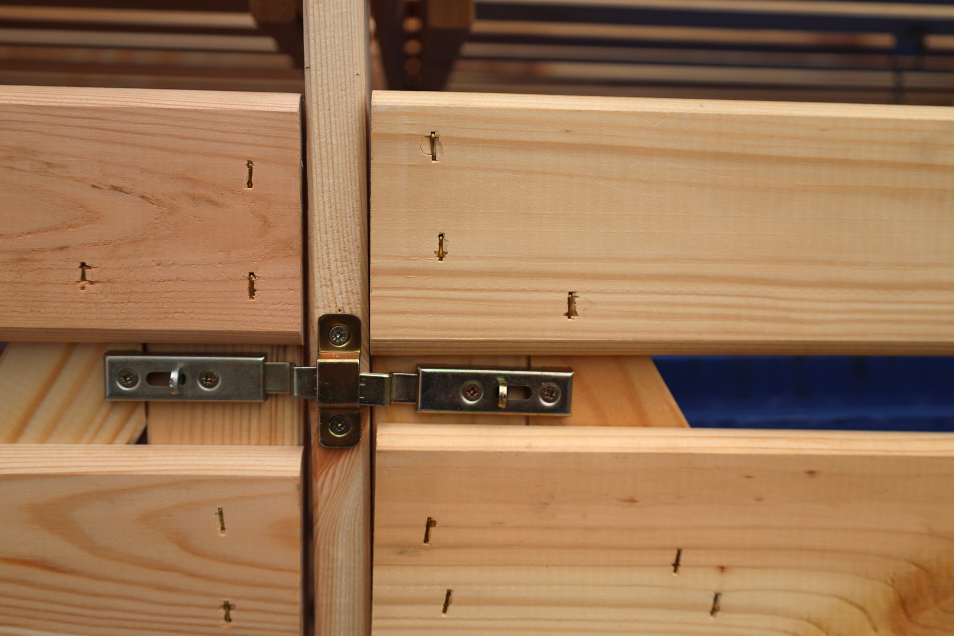 promadino Mülltonnenbox »Vario V«, für 3 x 240 l, holzfarben