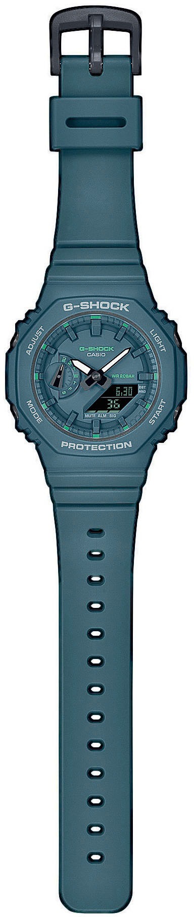CASIO G-SHOCK Chronograph, Quarzuhr, Armbanduhr, Damen, Herren, digital, bis 20 bar wasserdicht