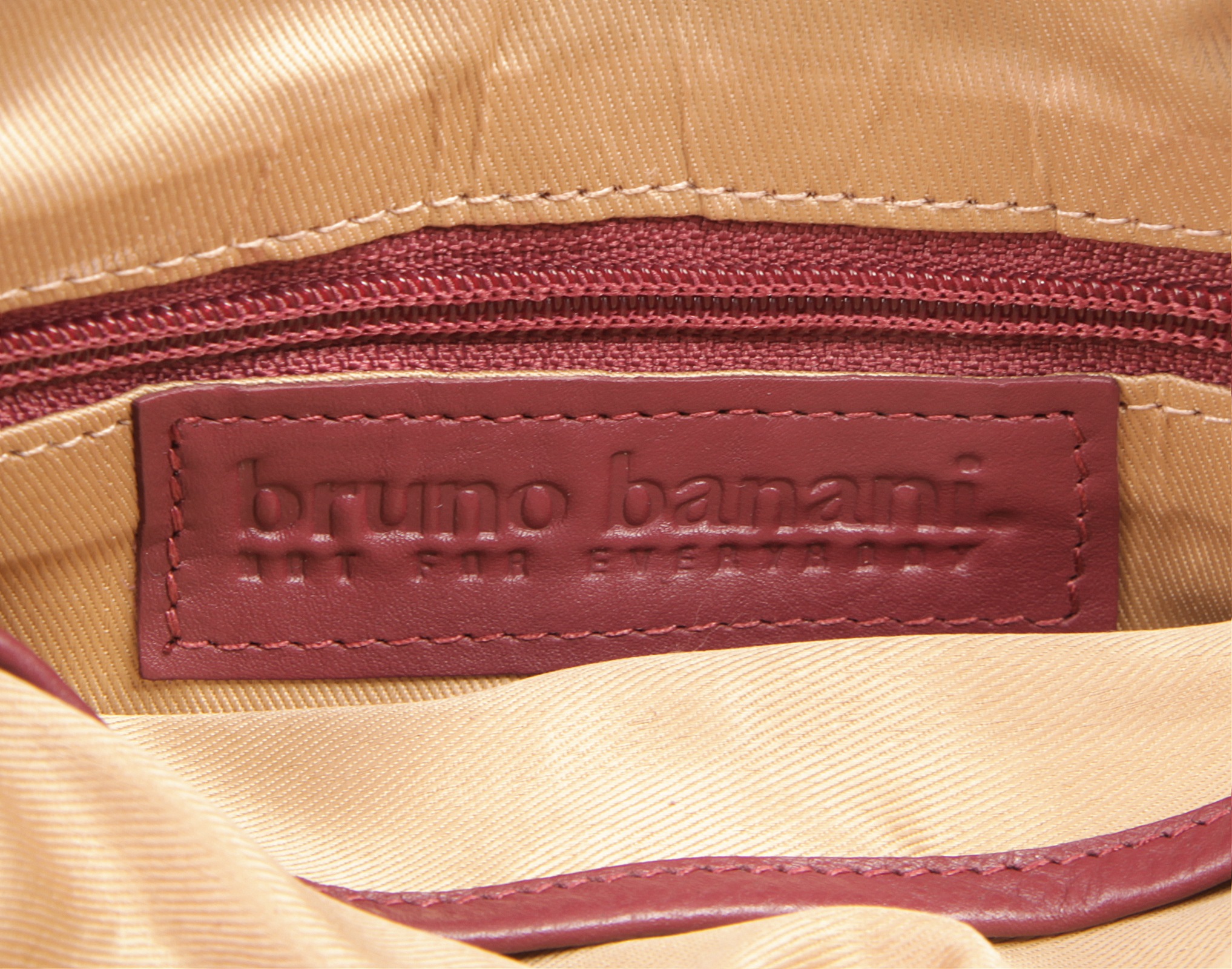 Bruno Banani Umhängetasche, echt Leder