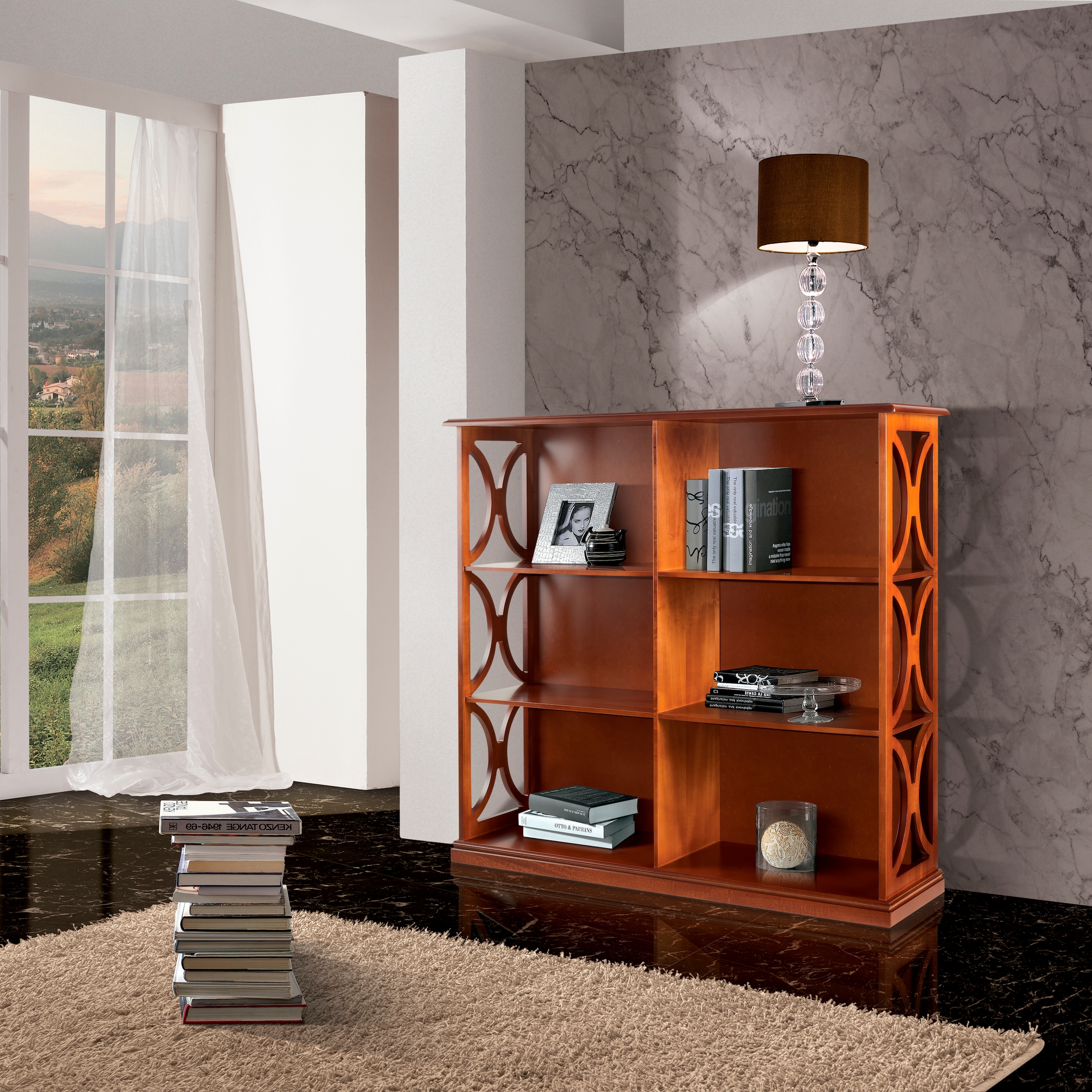Home affaire Bücherregal »Leone«, Breite 130 cm