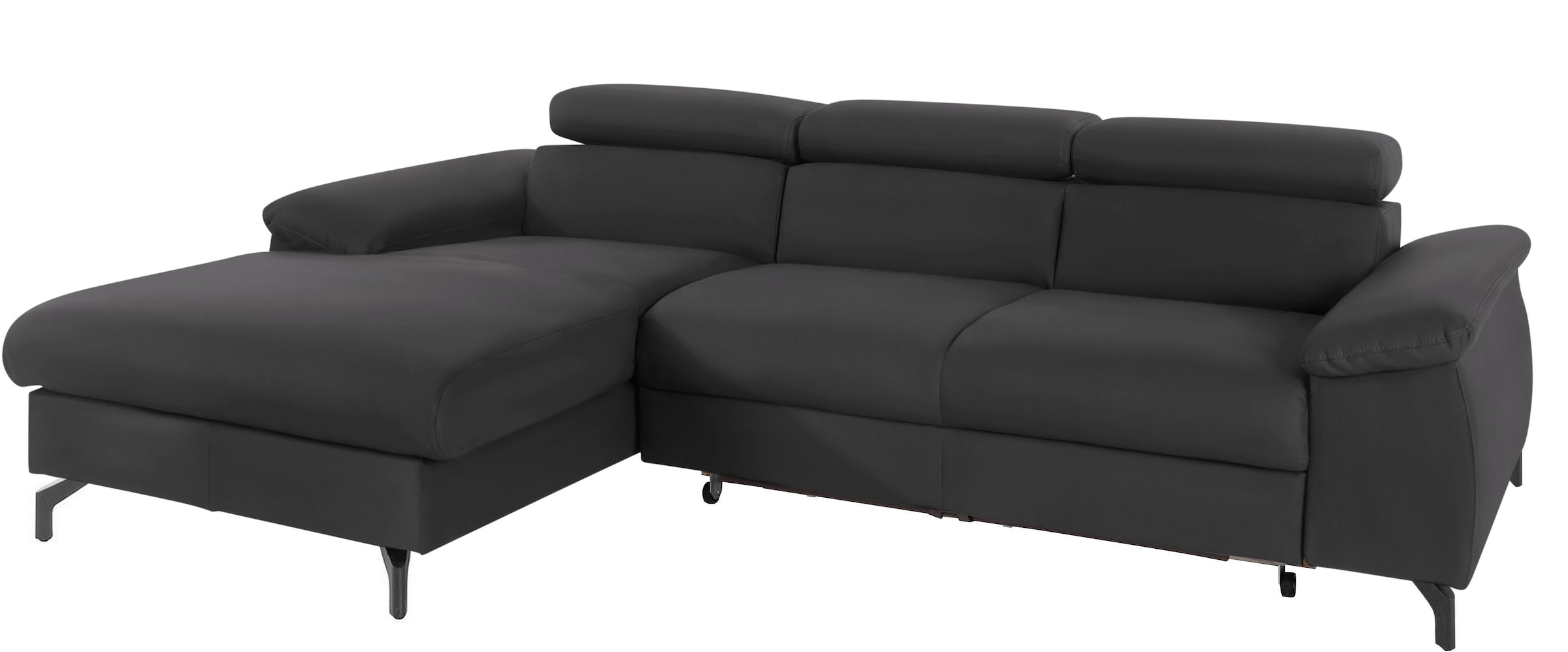 COTTA Ecksofa »Kitty L-Form«, mit Kopfteilverstellung, wahlweise mit Bettfunktion & Bettkasten