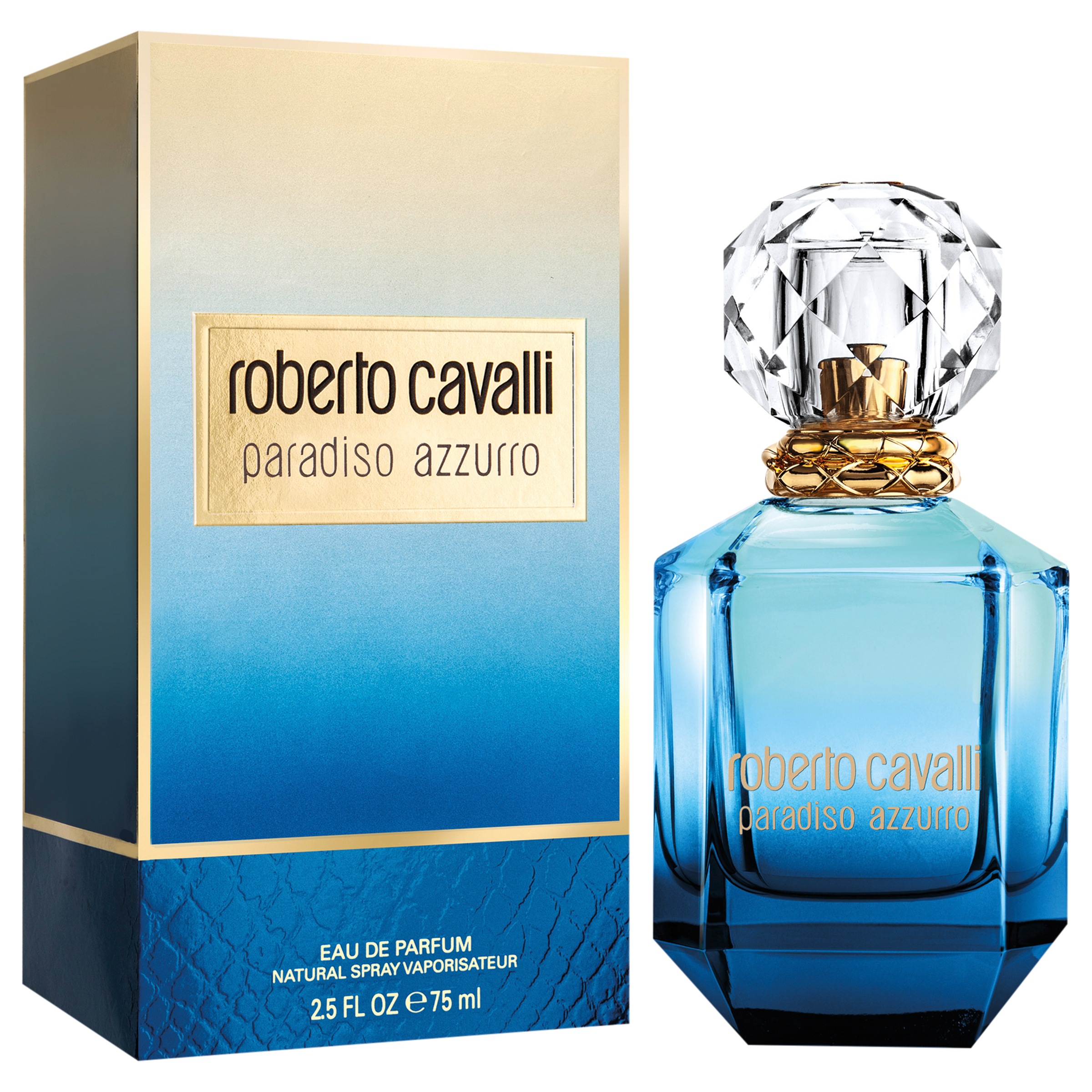 roberto cavalli Eau de Parfum »PARADISO AZZURRO WOMAN EDP« 1 mit aquatischem Duftcharakter