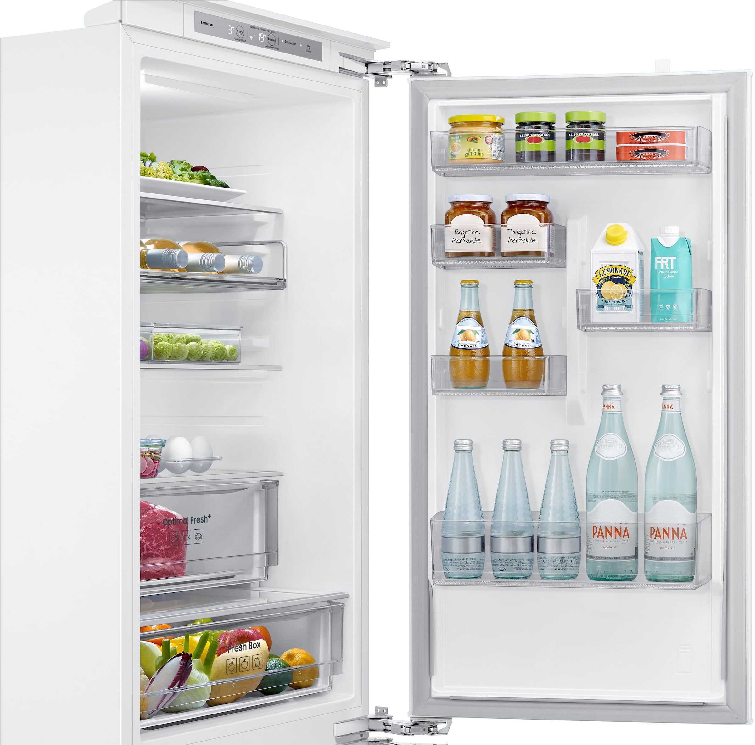 Samsung Einbaukühlgefrierkombination BRB8OF »BRB80F26ACFO«, Optimal Fresh+ - Langanhaltende Frische für Fleisch und Fisch