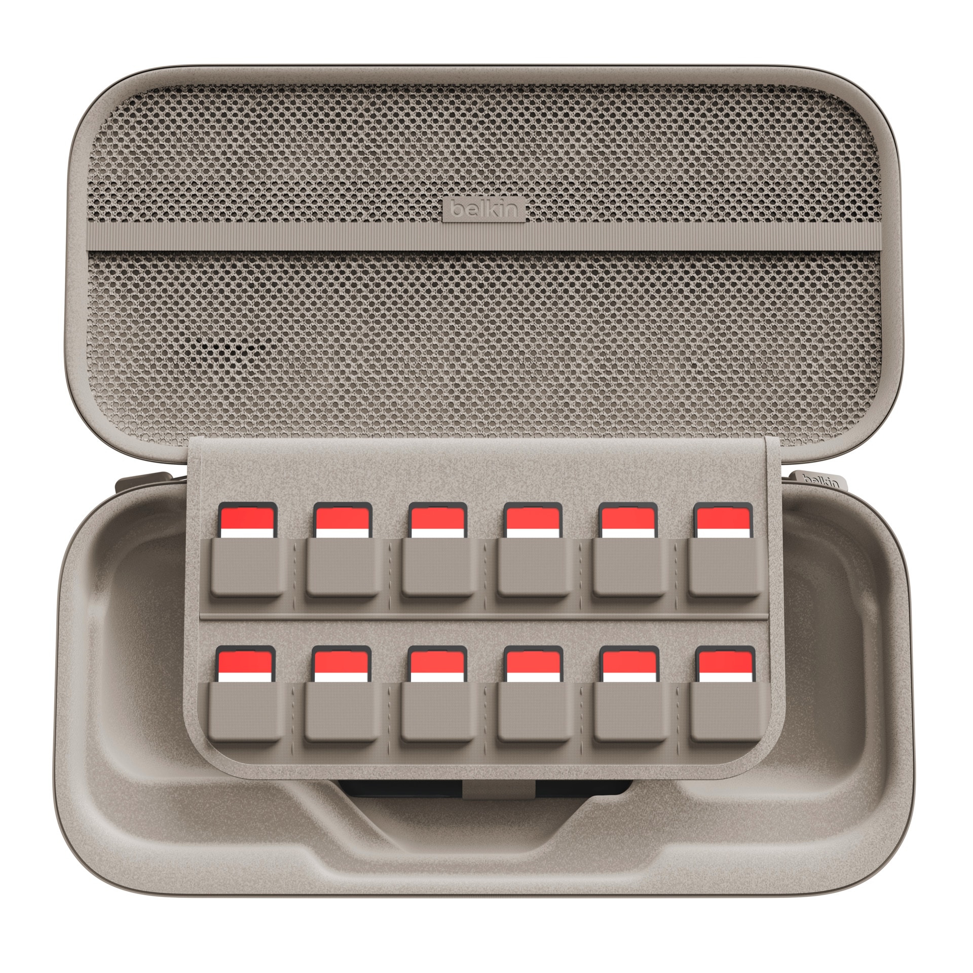 Belkin Powerbank »Gaming Tasche mit Powerbank« Belkin Charging Case Powerbank für Nintendo Switch 2, sand