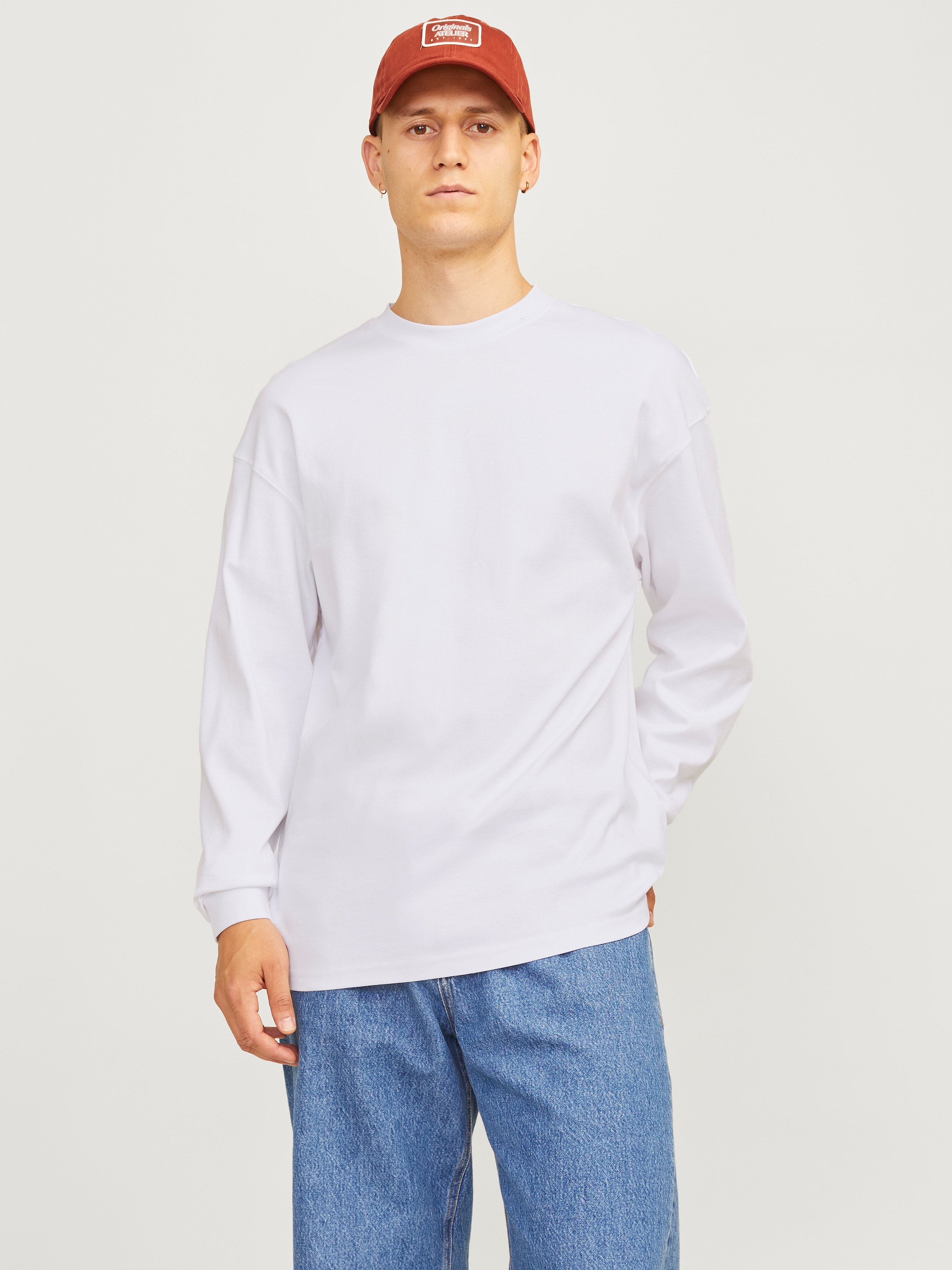 Langarmshirt »JJEURBAN EDGE TEE LS O-NECK NOOS«