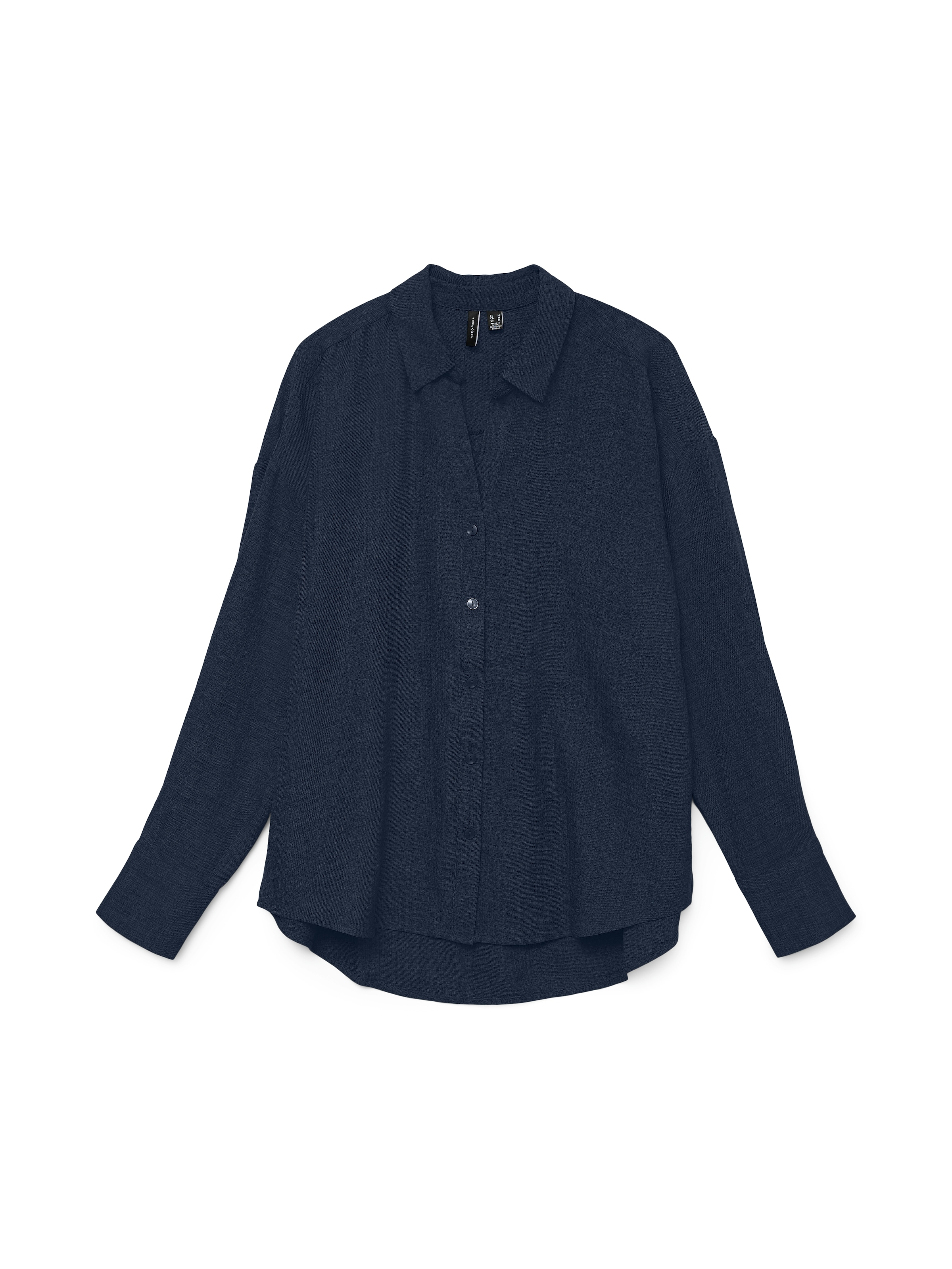 Vero Moda Langarmbluse »VMMELANEY QUEENY LS SHIRT WVN NOOS«