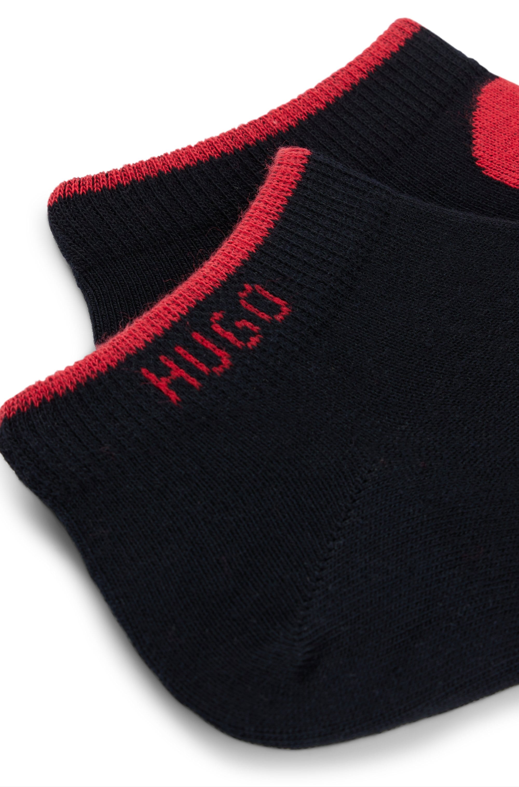 BOSS Businesssocken »2P AS Logo CC«, (Packung, 2 Paar, 2er Pack), mit großem HUGO Logo-Schriftzug
