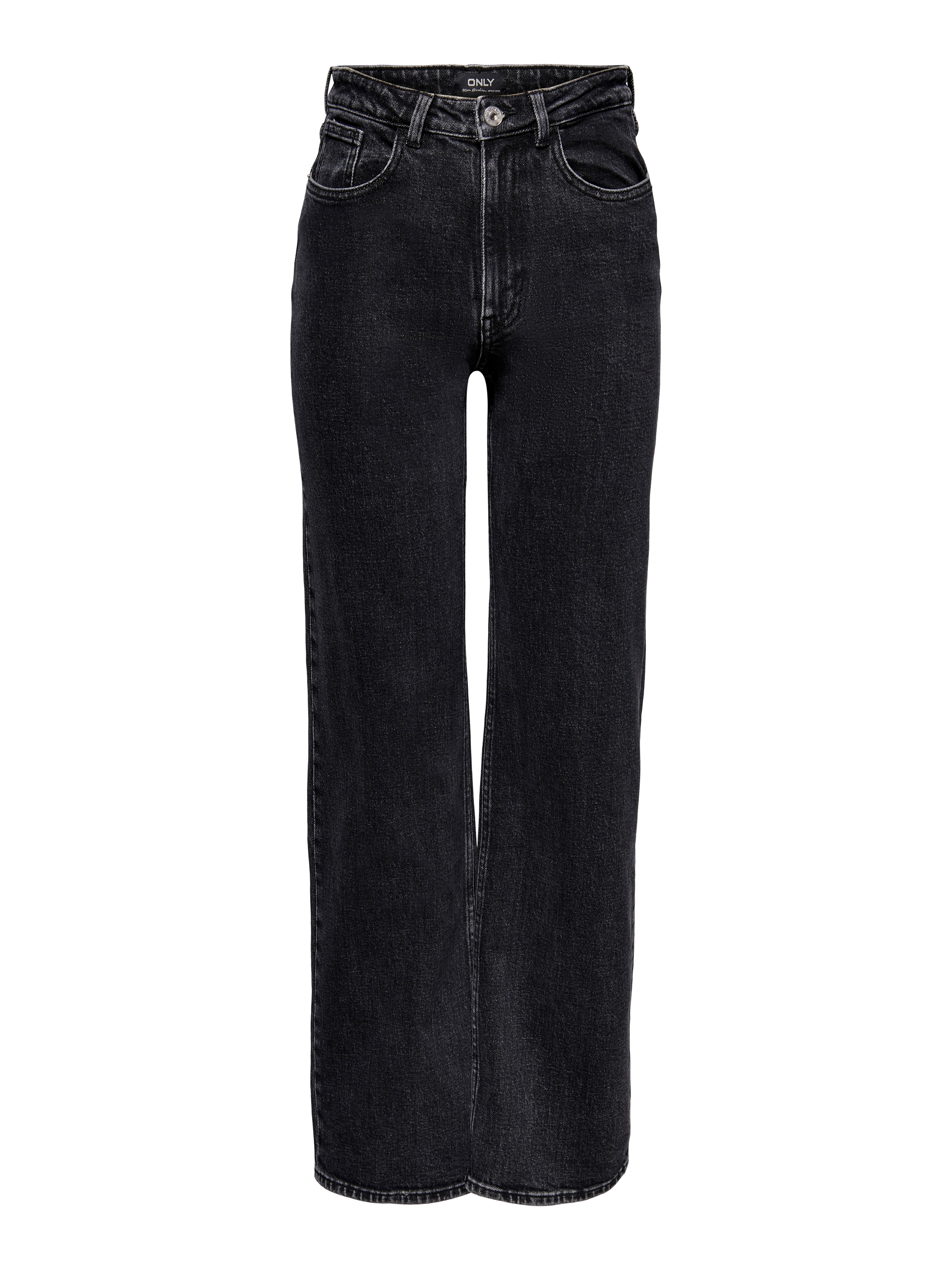 ONLY High-waist-Jeans »ONLJUICY HW WIDE LEG REA244« Baumwollmischung, wide fit