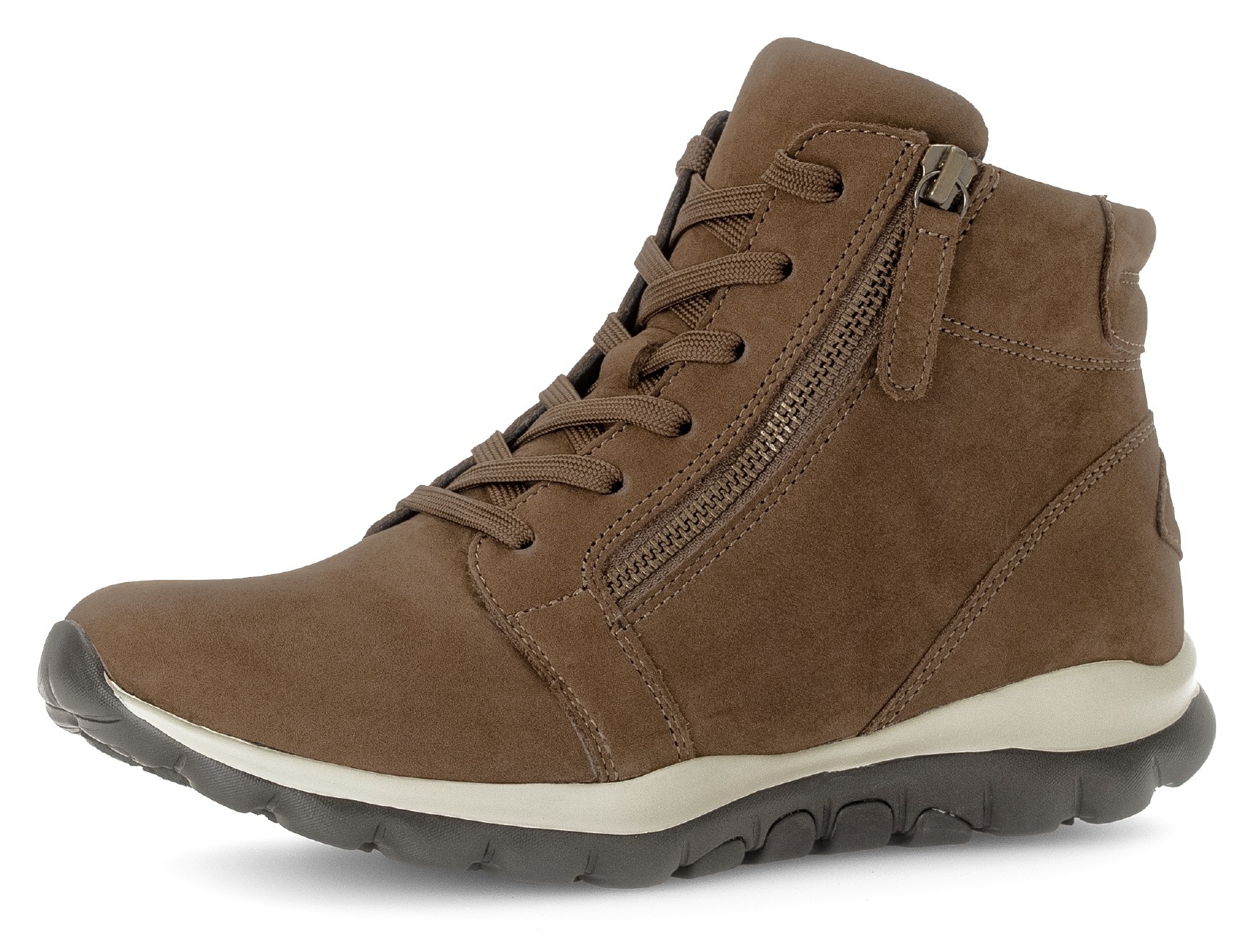 Gabor Rollingsoft Damen Schnürboots in braun, Größe 41