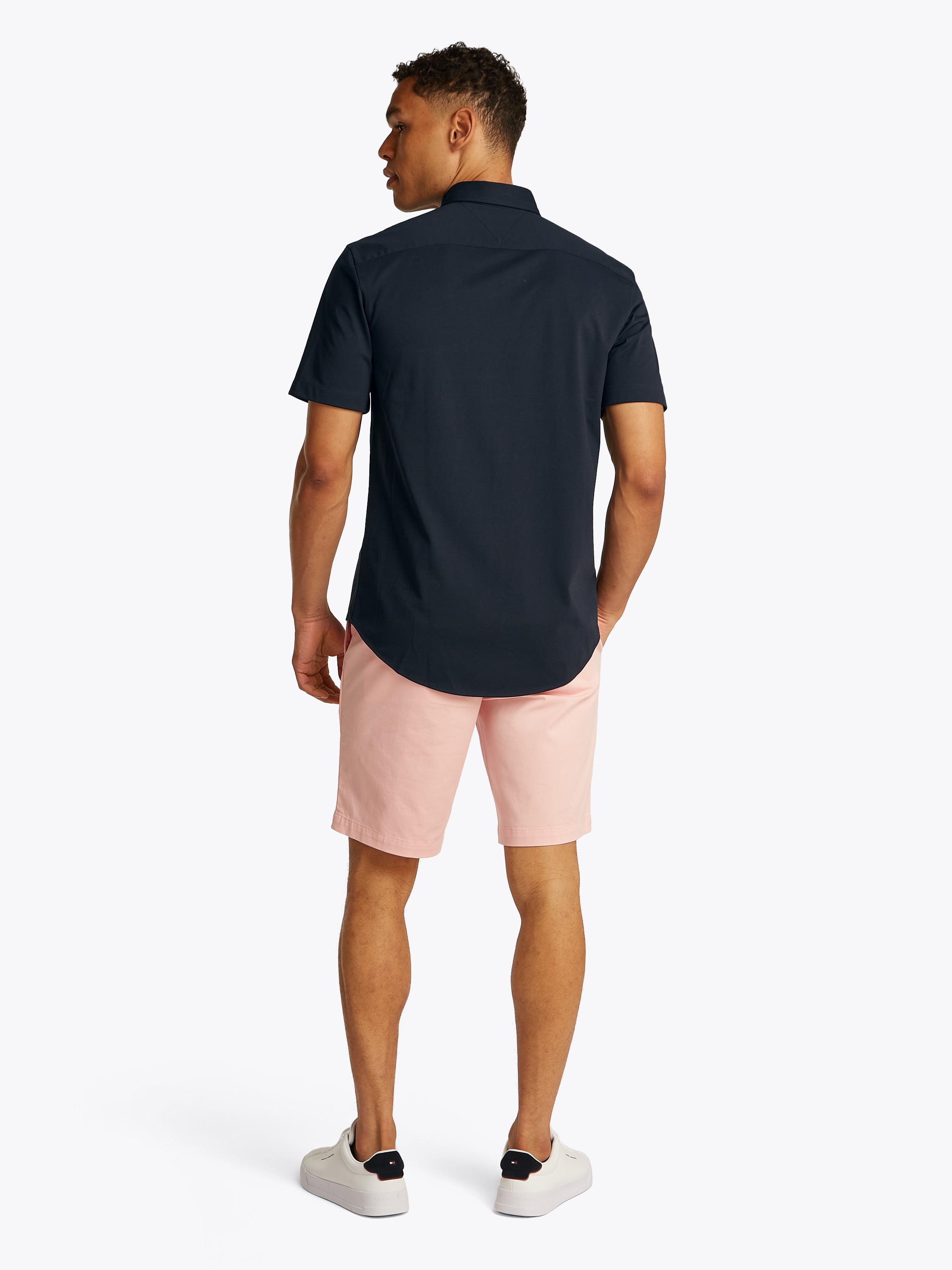 Tommy Hilfiger Kurzarmhemd »PERFORMANCE KNIT SOLID SS SHIRT«