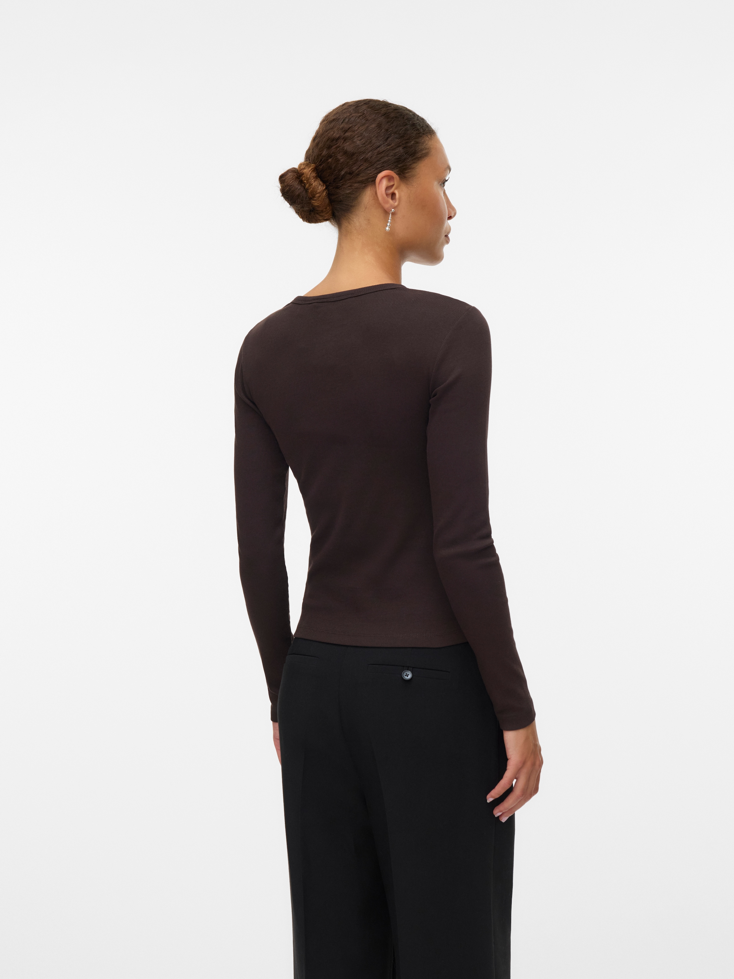 Vero Moda Langarmshirt »VMCHLOE LS SHORT TOP JRS NOOS«