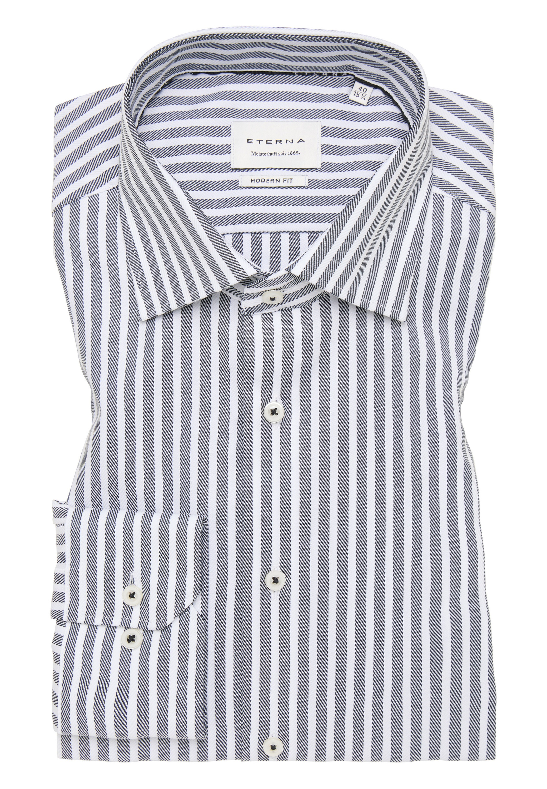 Eterna Langarmhemd »MODERN FIT« NON IRON (bügelfrei)