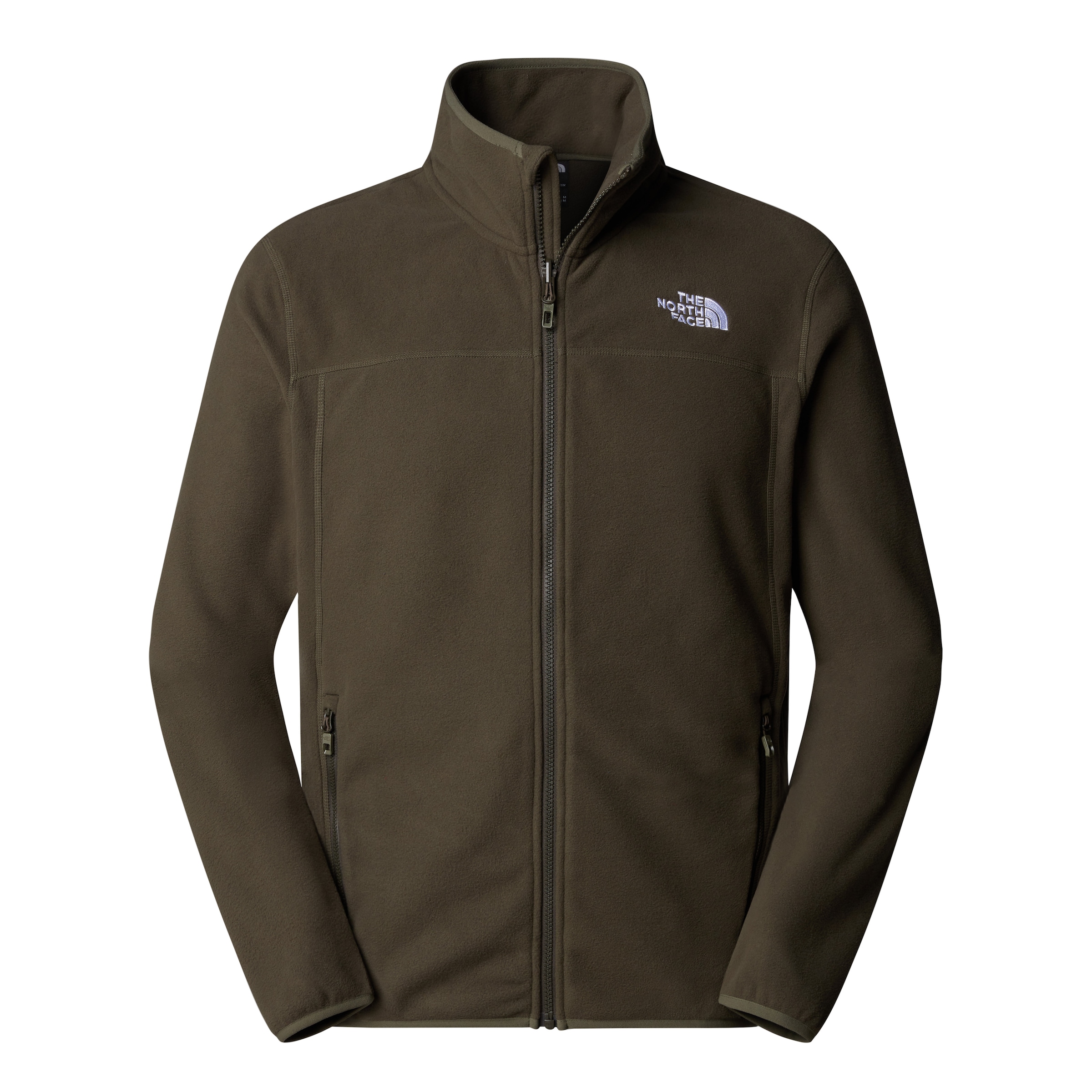 The North Face Fleecejacke »M 100 GLACIER FULL ZIP - EU«, (1 St.), aus weichem, gebürstetem Mikrofaser-Fleece