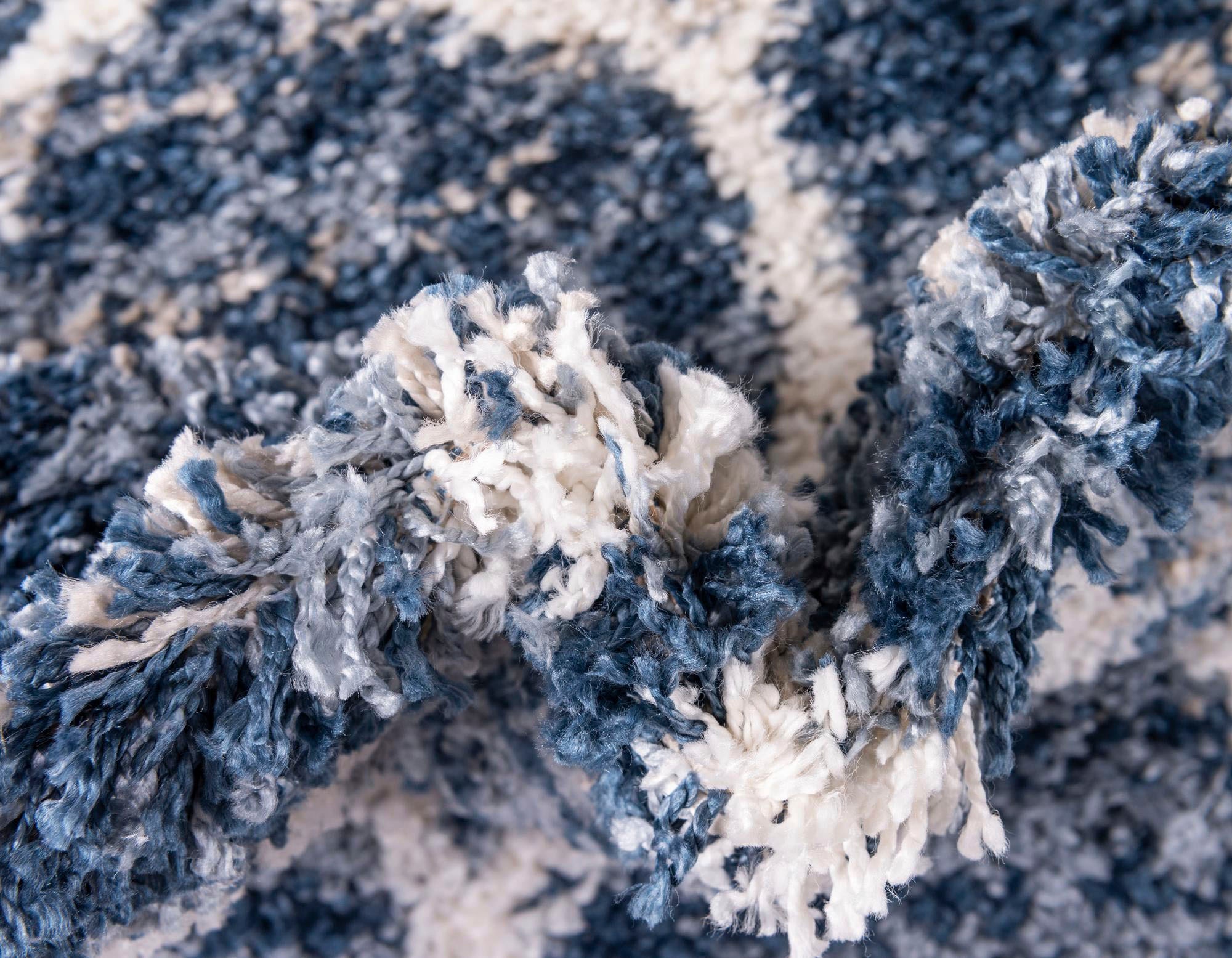 Myflair Möbel & Accessoires Hochflor-Läufer »Top Shag Lagerräumung«, rechteckig, 32 mm Höhe, Teppich-Läufer, gewebt, melierte Optik, weich & kuschelig, mit Fransen