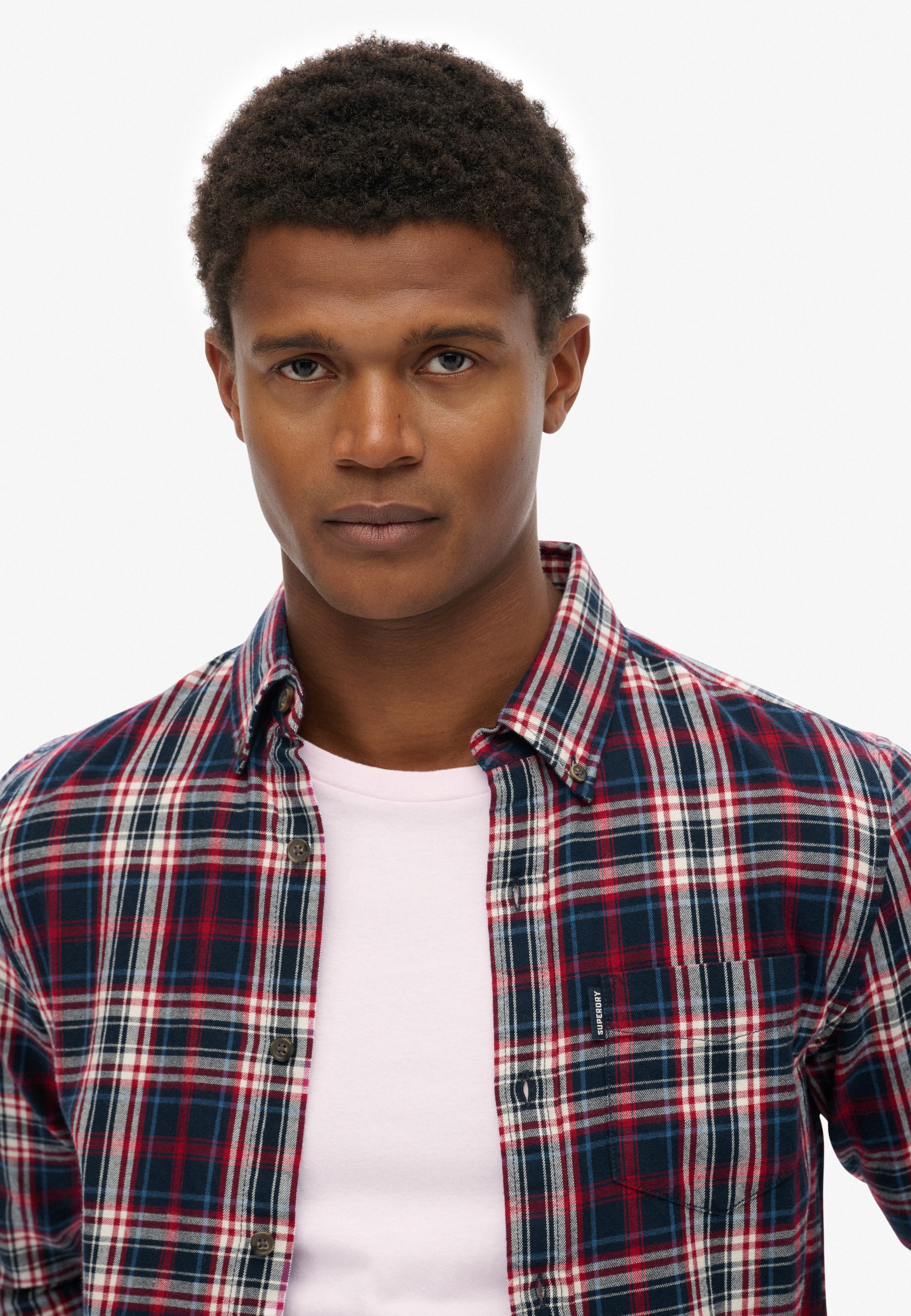 Superdry Langarmhemd »VINTAGE CHECK SHIRT«