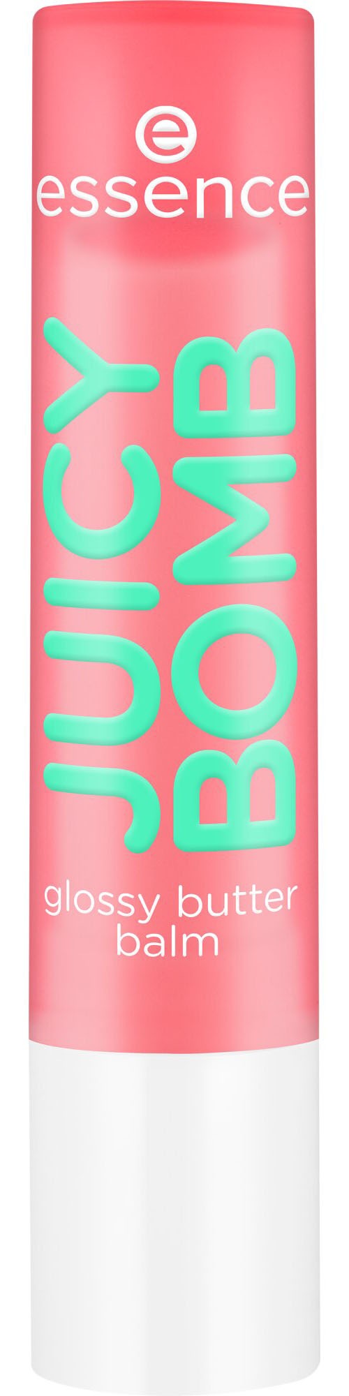 Essence Lippenbalsam »JUICY BOMB glossy butter balm«, (Set, 3 tlg.), mit fruchtigem Duft