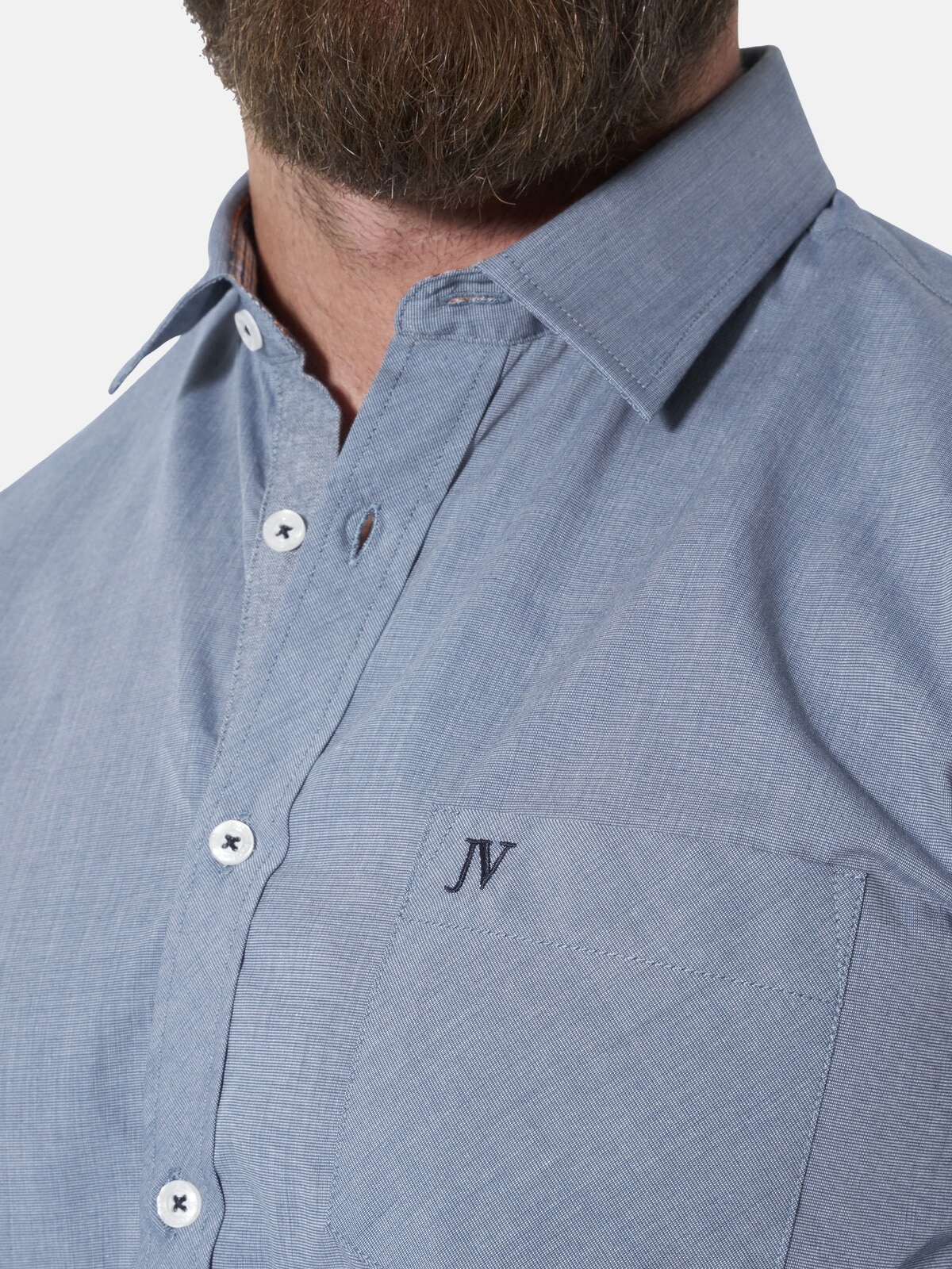 Jan Vanderstorm Langarmhemd »Doppelpack Hemd JULIAN«