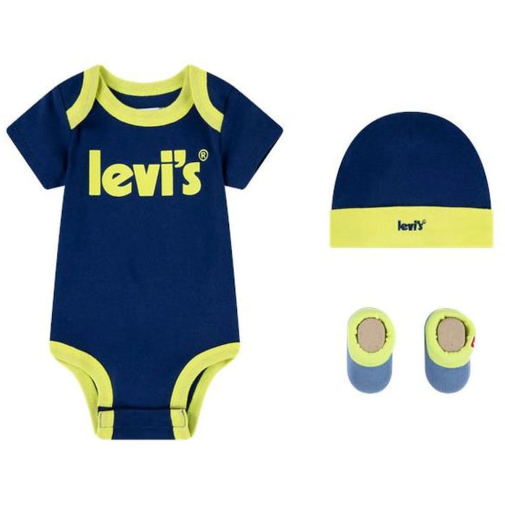 Levi's® Kids Kurzarmbody »Neugeborenen-Geschenkset«, (Set, 3 tlg.)