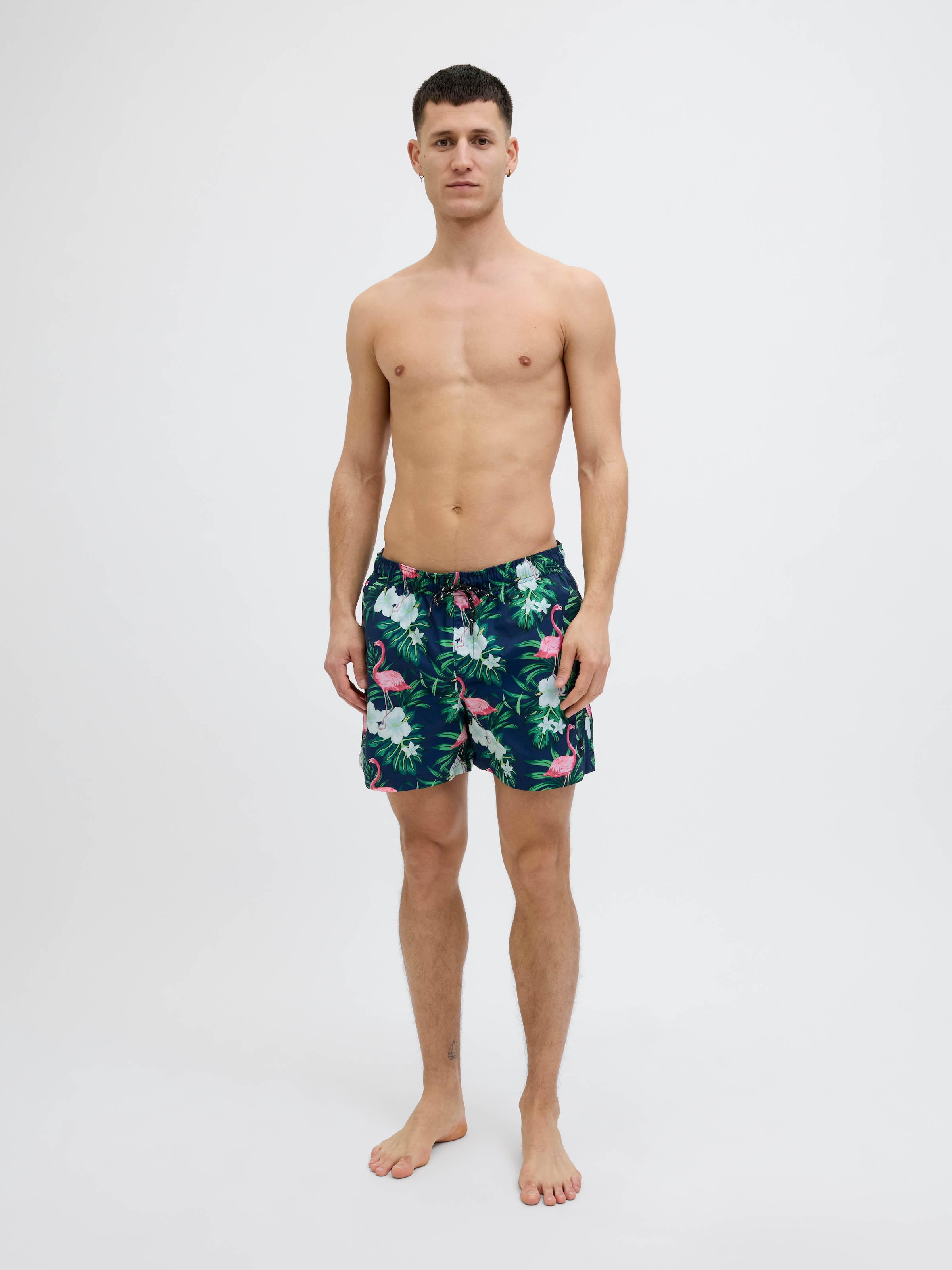 Jack & Jones Badeshorts »JPSTMAUI JJSWIM NOVELTY AOP AKM SN«