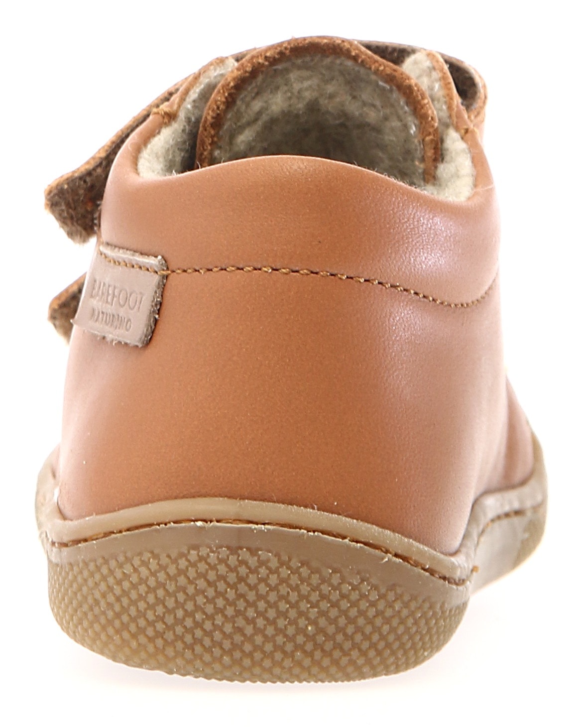 Naturino Lauflernschuh »Amur«  Babyschuh, Klettschuh mit Wollfutter, Größenschablone zum Download