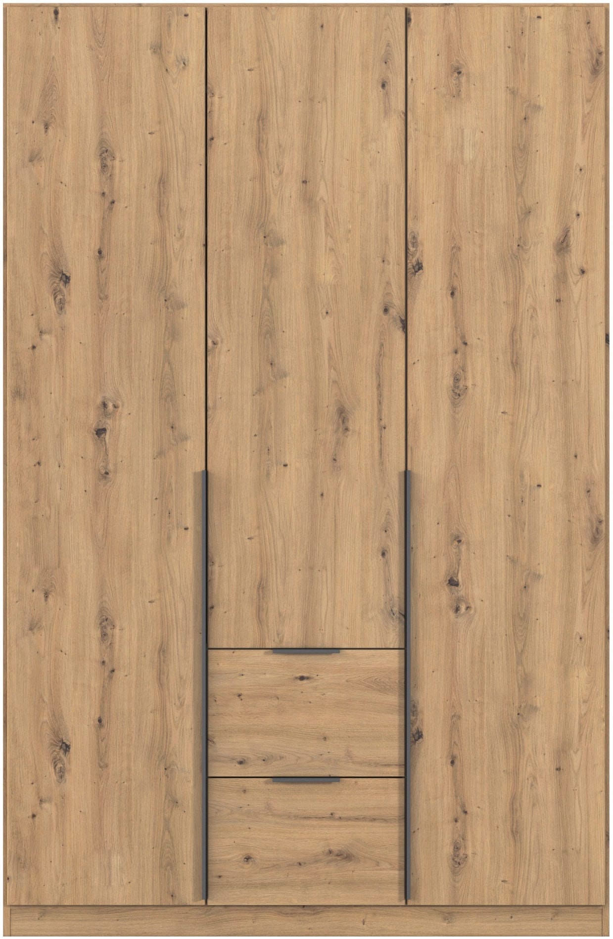 rauch Drehtürenschrank »Kleiderschrank Schrank Garderobe AGORDO mit Dekor- oder Hochglanzfront«, (in zwei Griff-Farben, Breiten 91-360 cm), mit Außenschubkästen, in 7 Breiten und 2 Höhen MADE IN GERMANY