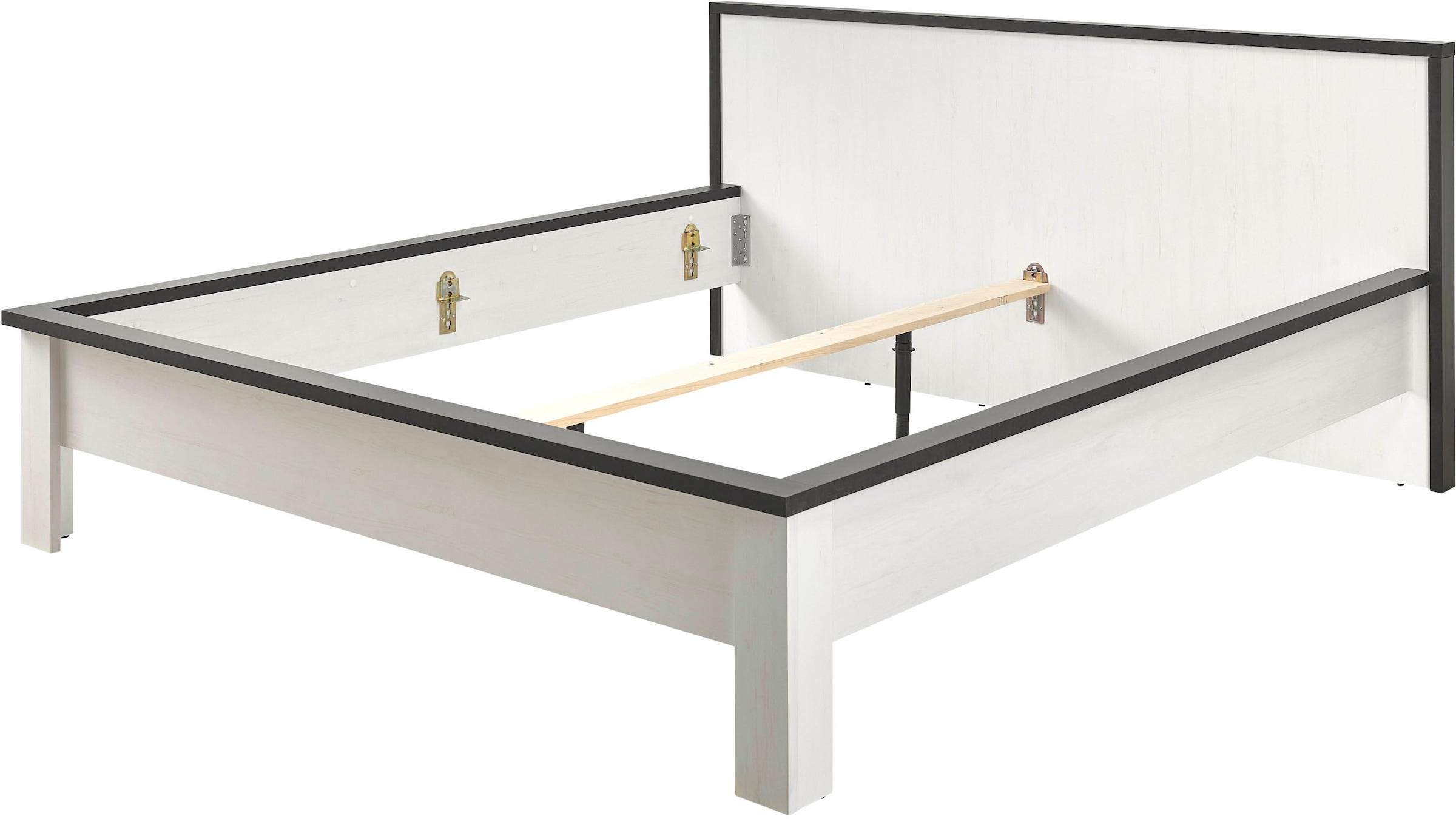 Home affaire Schlafzimmer-Set »SHERWOOD«, (6 tlg.), Liegefläche 180x200cm, Schrank 3-trg. 201cm breit