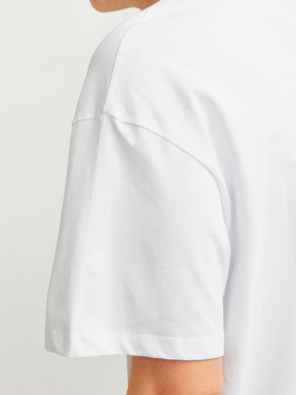 Jack & Jones Rundhalsshirt »JJEBRADLEY TEE SS O-NECK 2PK MP NOOS«, (2 tlg.)