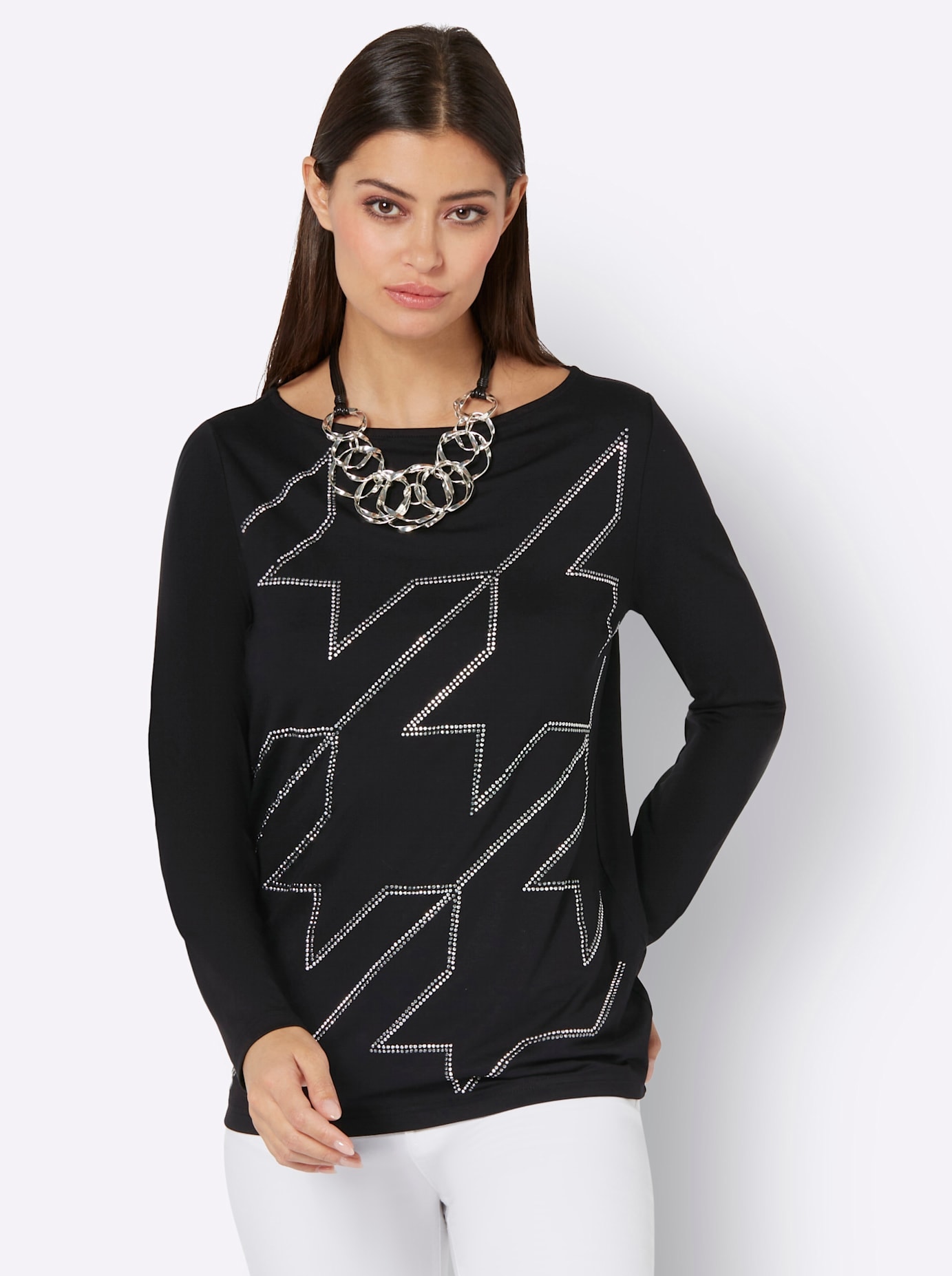 creation L Langarmshirt »Shirt«, (1 tlg.)
