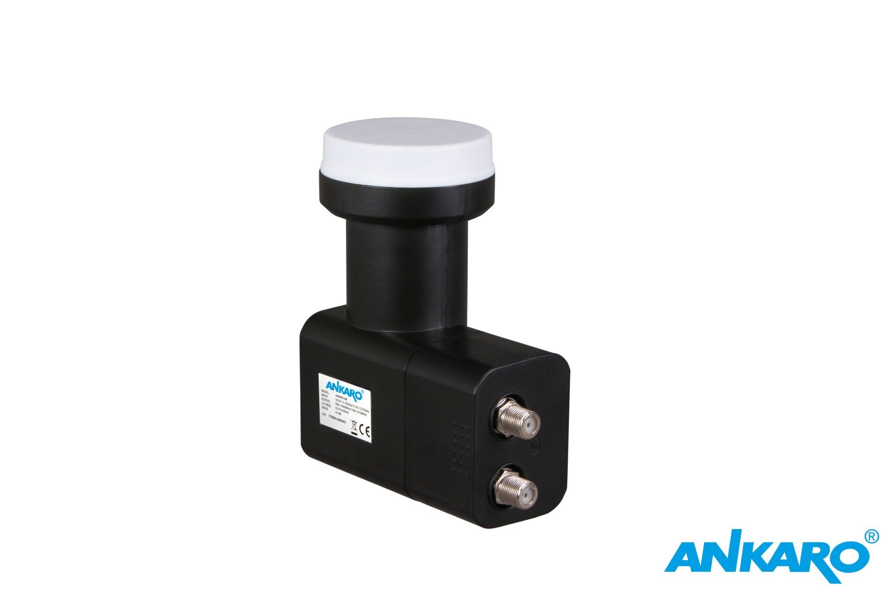 Ankaro Universal-Twin-LNB »Twin LNB ANK LNC 2002«, für 2 Teilnehmer