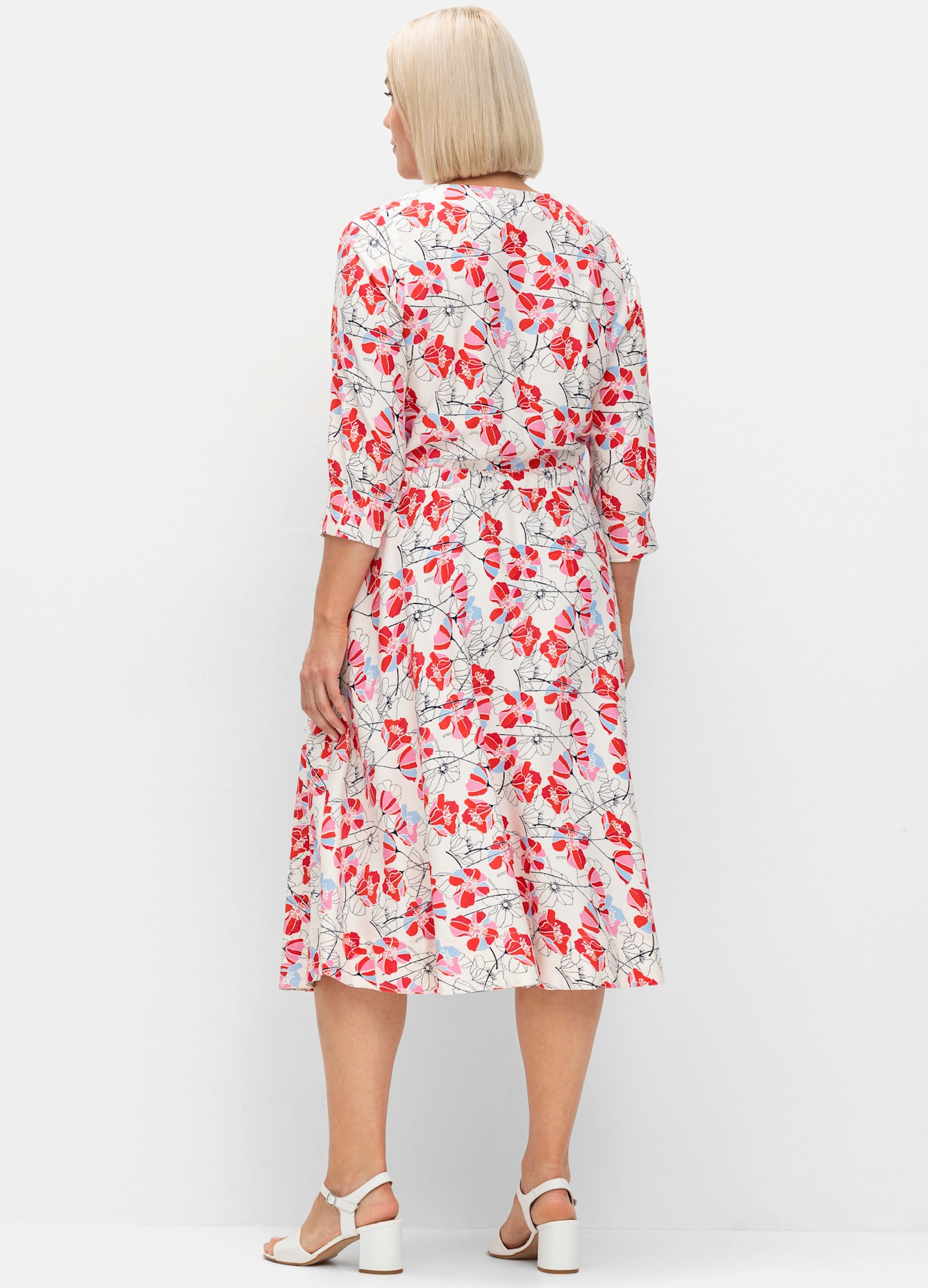 Sheego Druckkleid »Kleid«