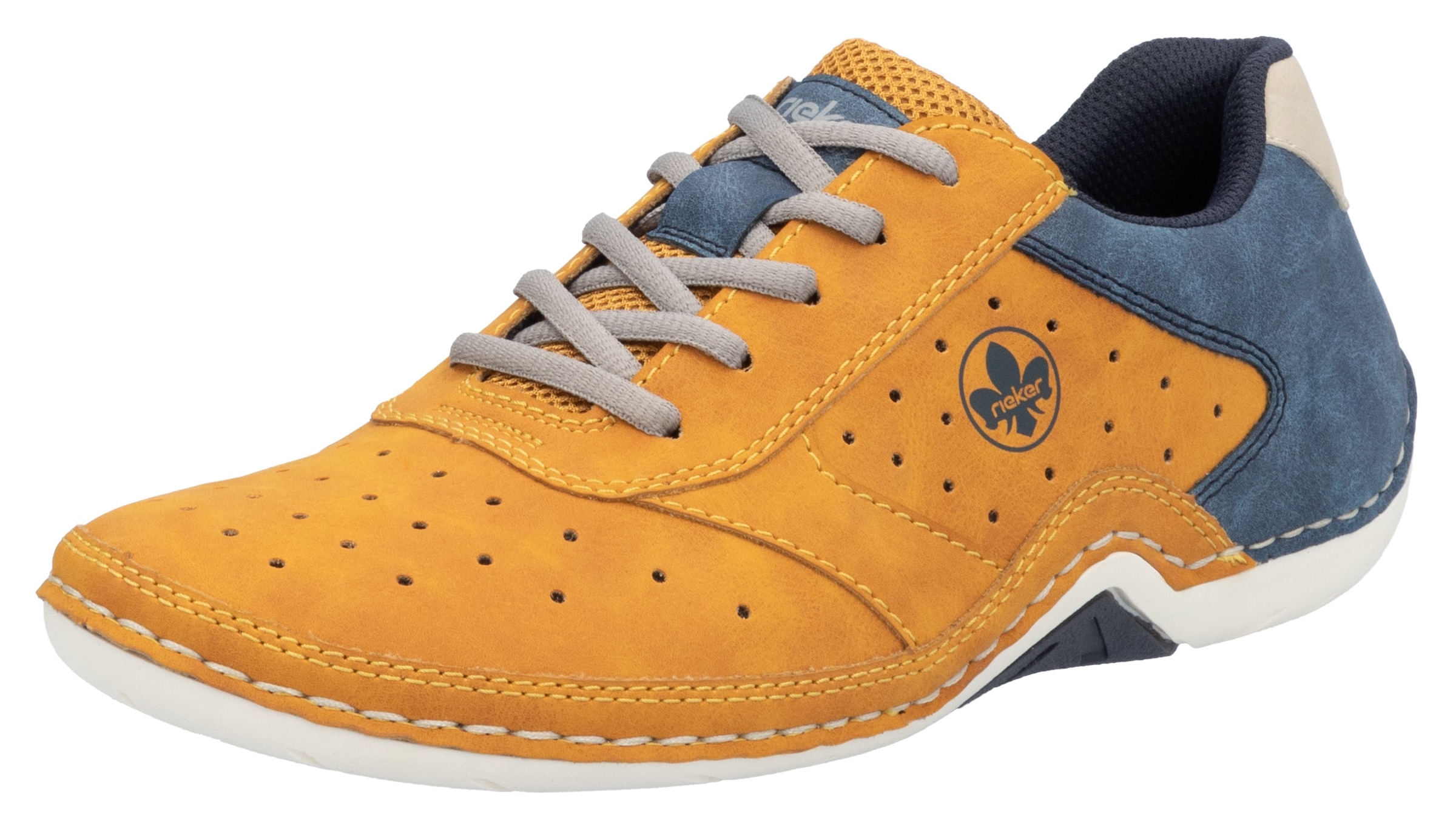 Rieker Sneaker, Schnürschuh, Halbschuh, Freizeitschuh mit MemoSoft-Innensohle