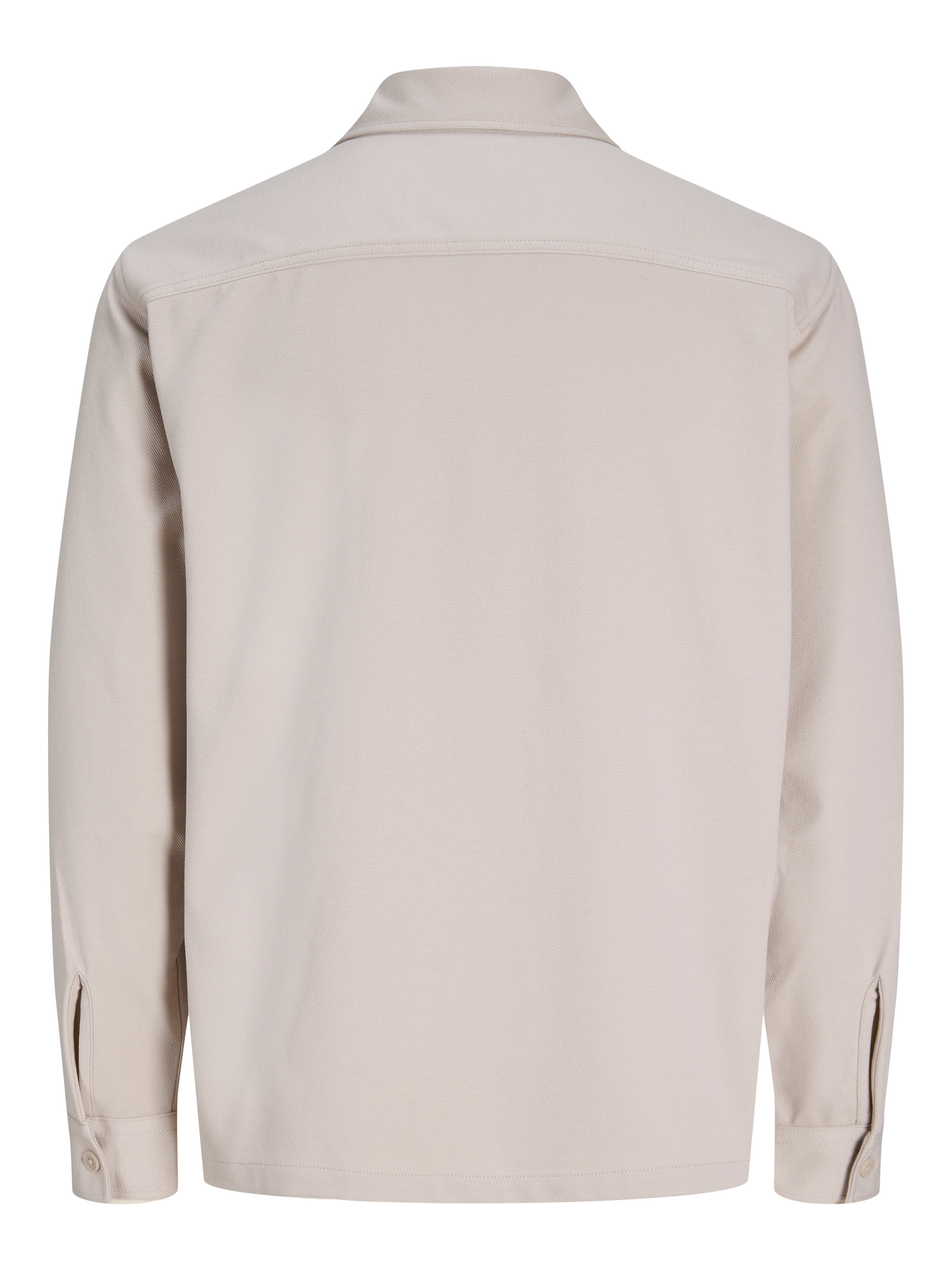 Jack & Jones Langarmhemd »JJWILLIAM SWEAT OVERSHIRT LS NOOS« Materialmix, Sweatmaterial, locker geschnitten