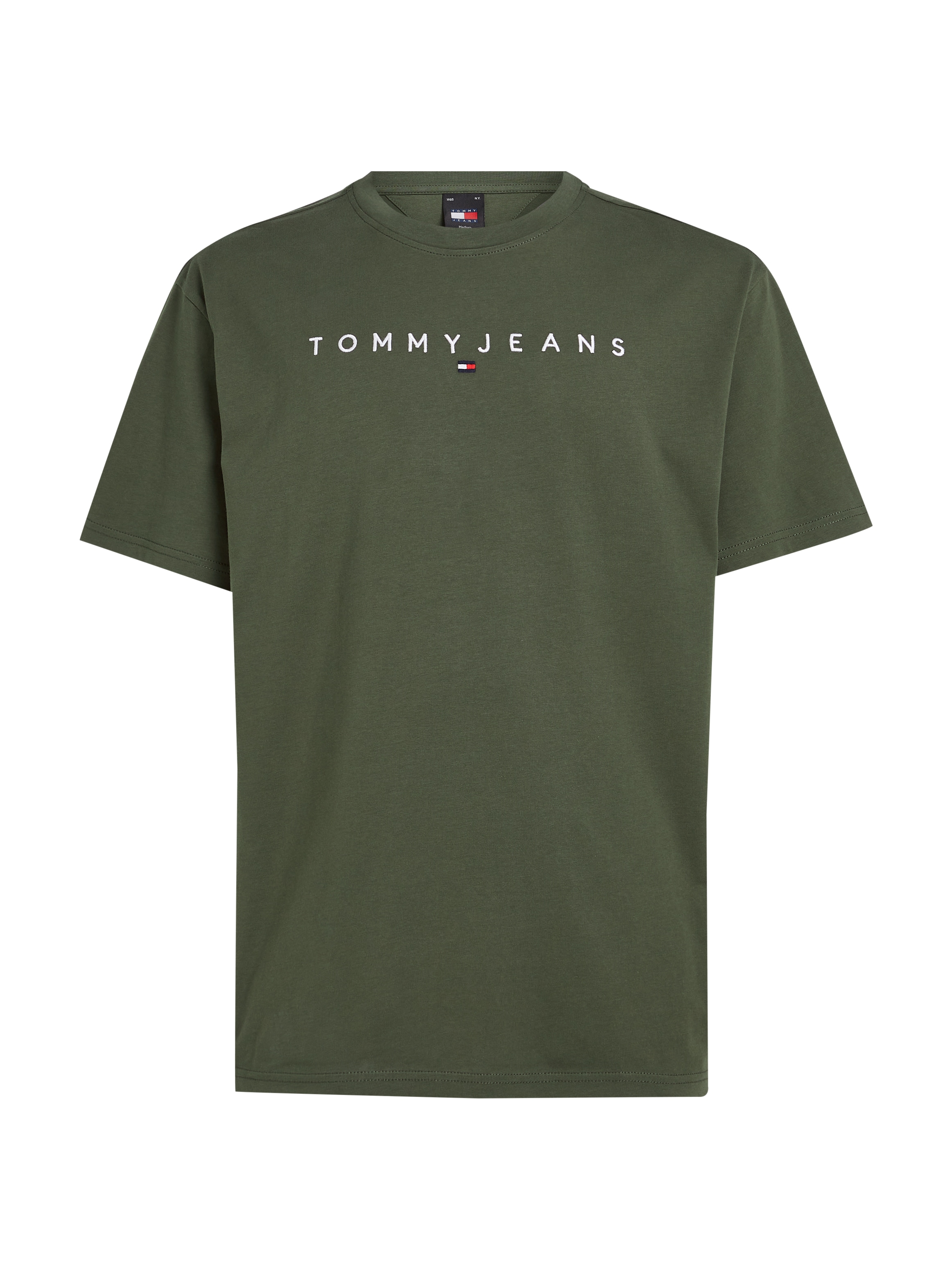 Tommy Jeans T-Shirt »TJM REG LINEAR LOGO TEE EXT«, mit Markenlabel