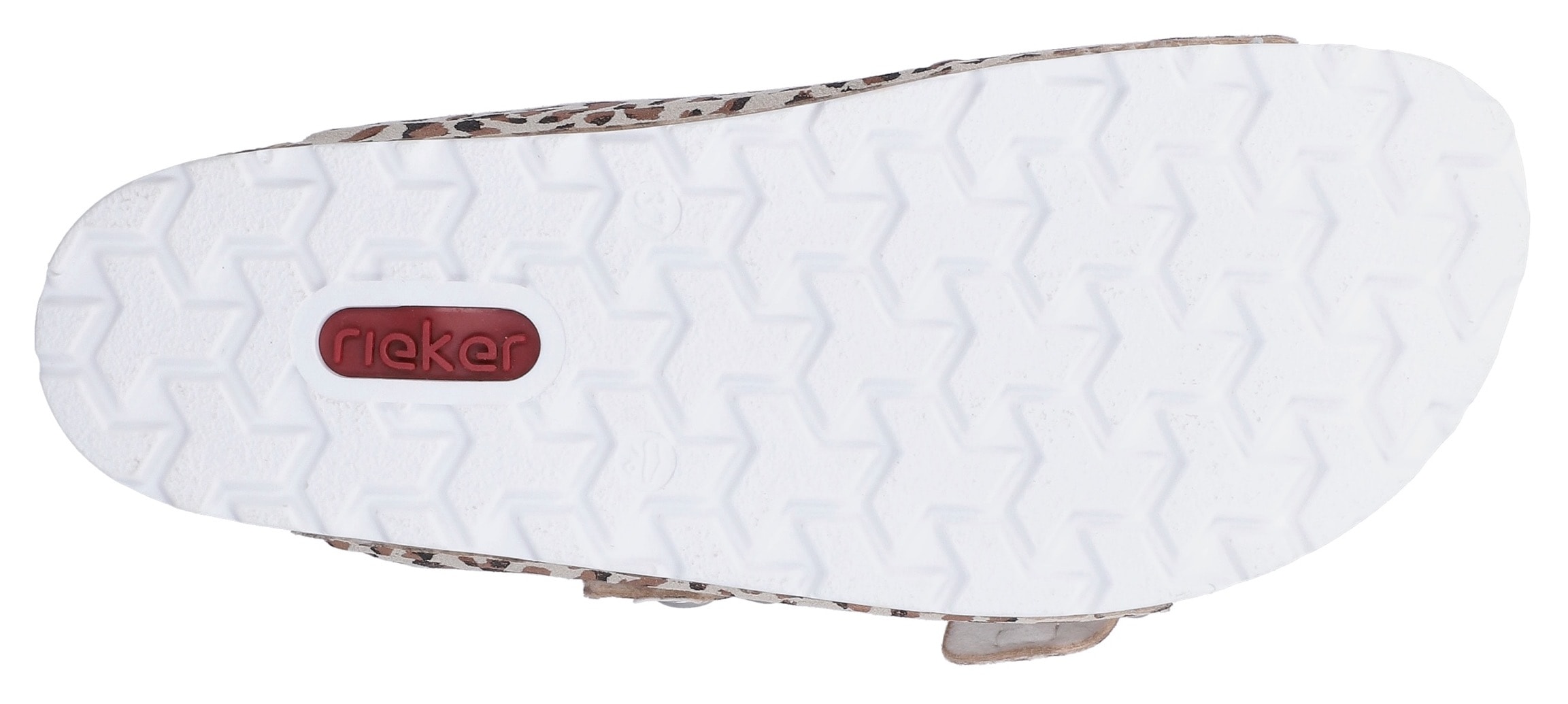Rieker Pantolette  , Sommerschuh, Schlappen mit verstellbaren Schnallen