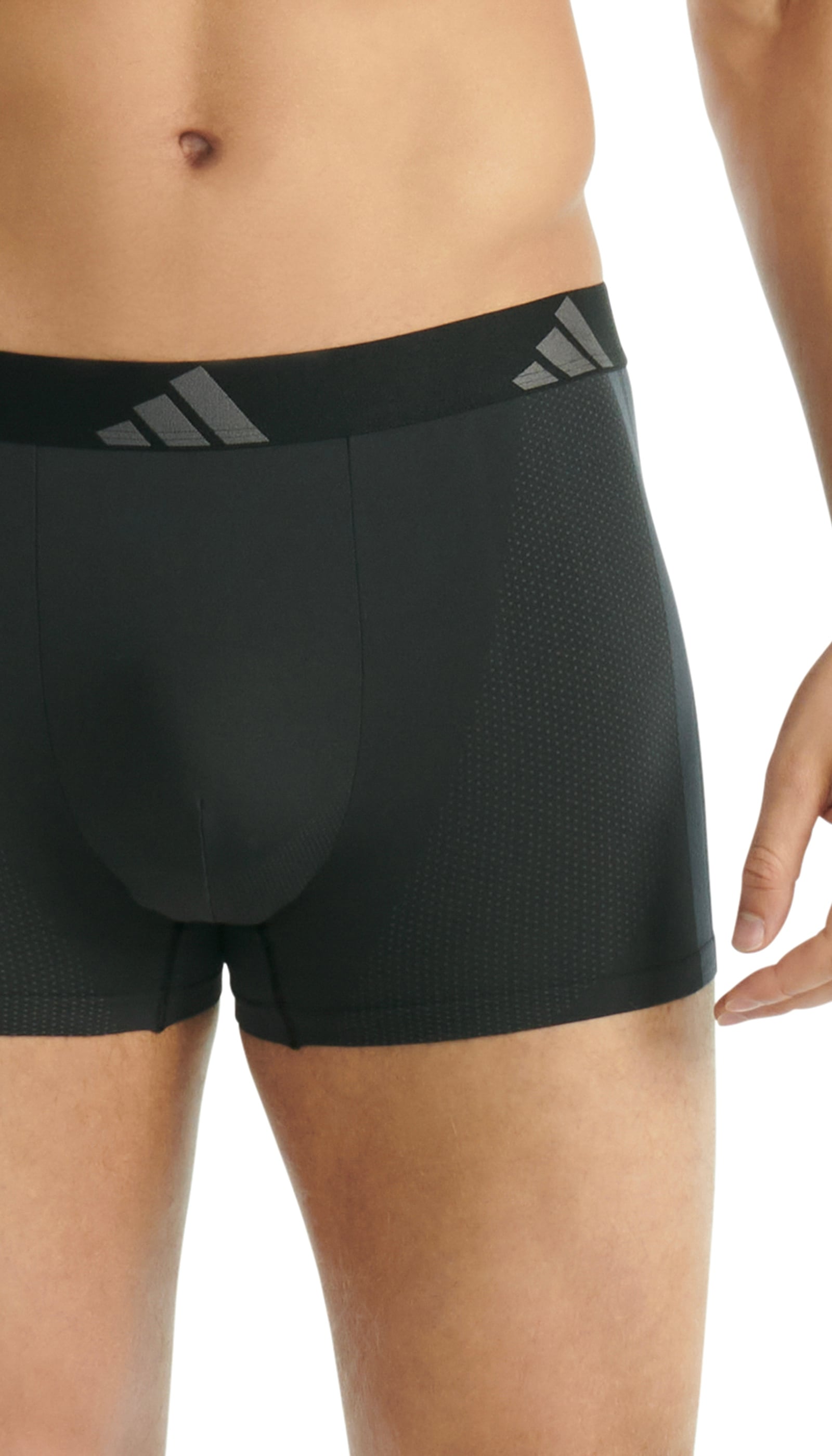 adidas Sportswear Trunk »Active Micro Stretch Seamless« 2er Pack,  ohne Eingriff, elastisch, Logo-Bund, nahtlos, weich