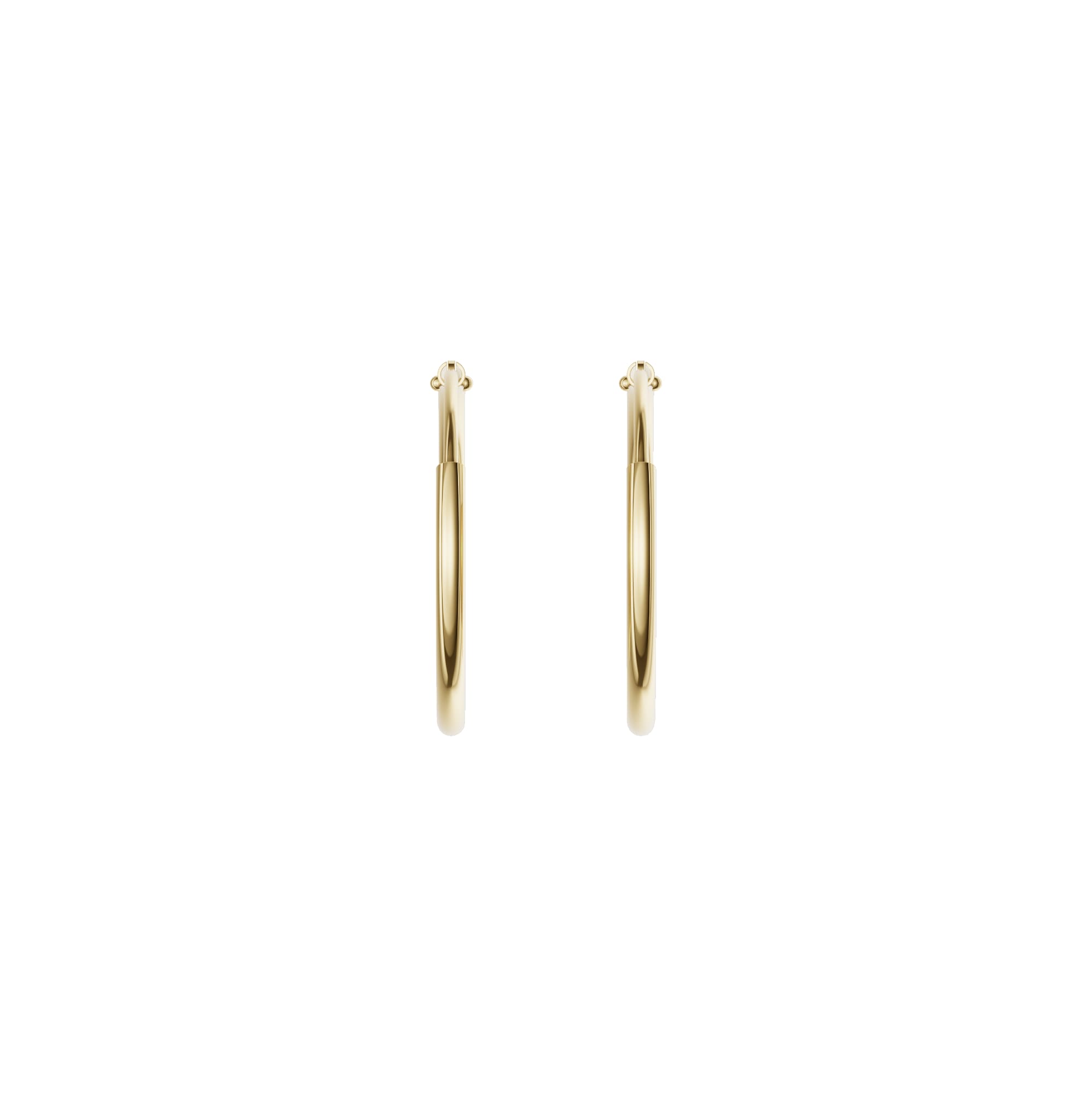 Firetti Paar Creolen »Schmuck Geschenk Silber 925 Ohrringe 1,3 mm breit« Made in Germany