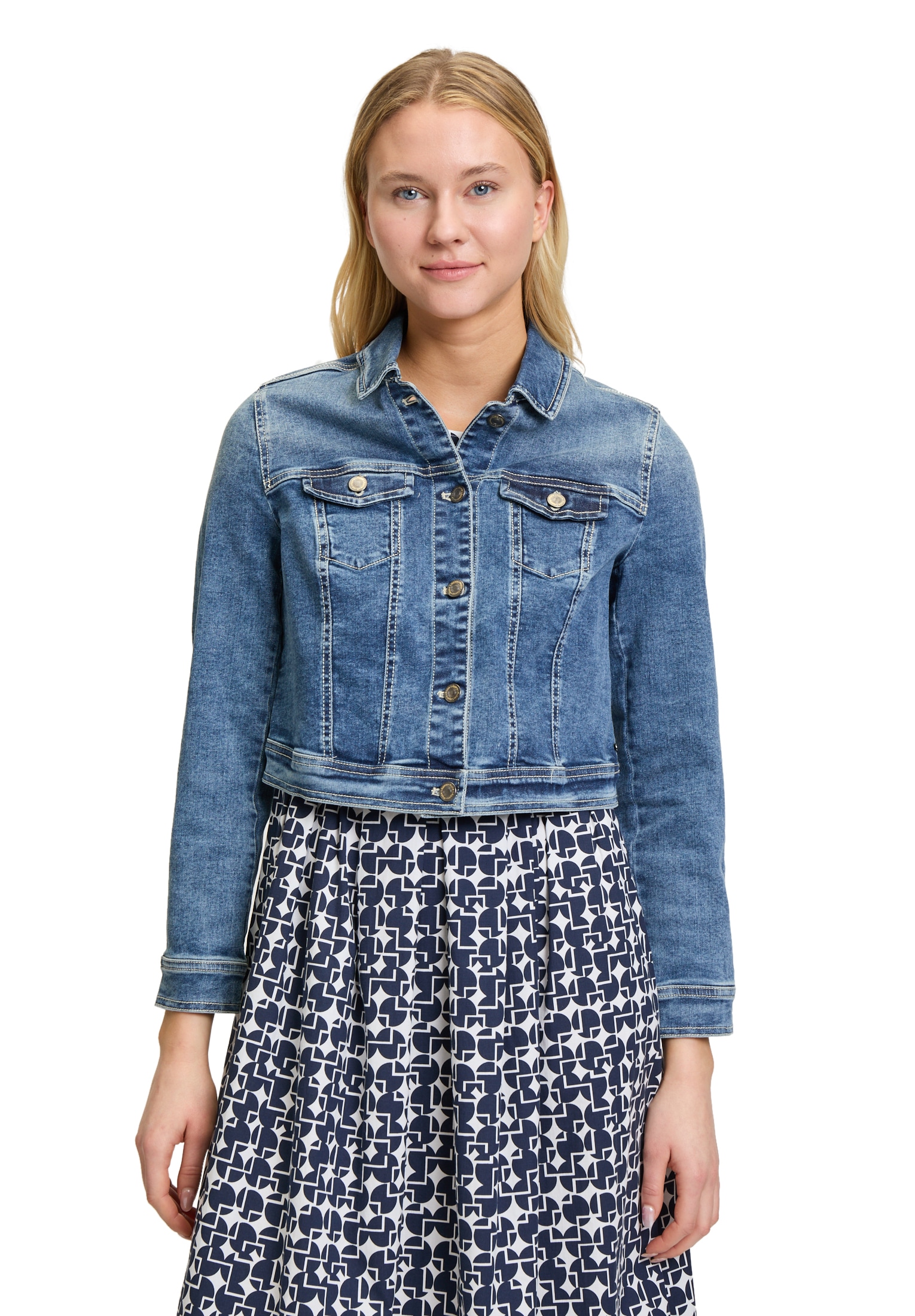 Vera Mont Jeansjacke »Jeansjacke mit Waschung«