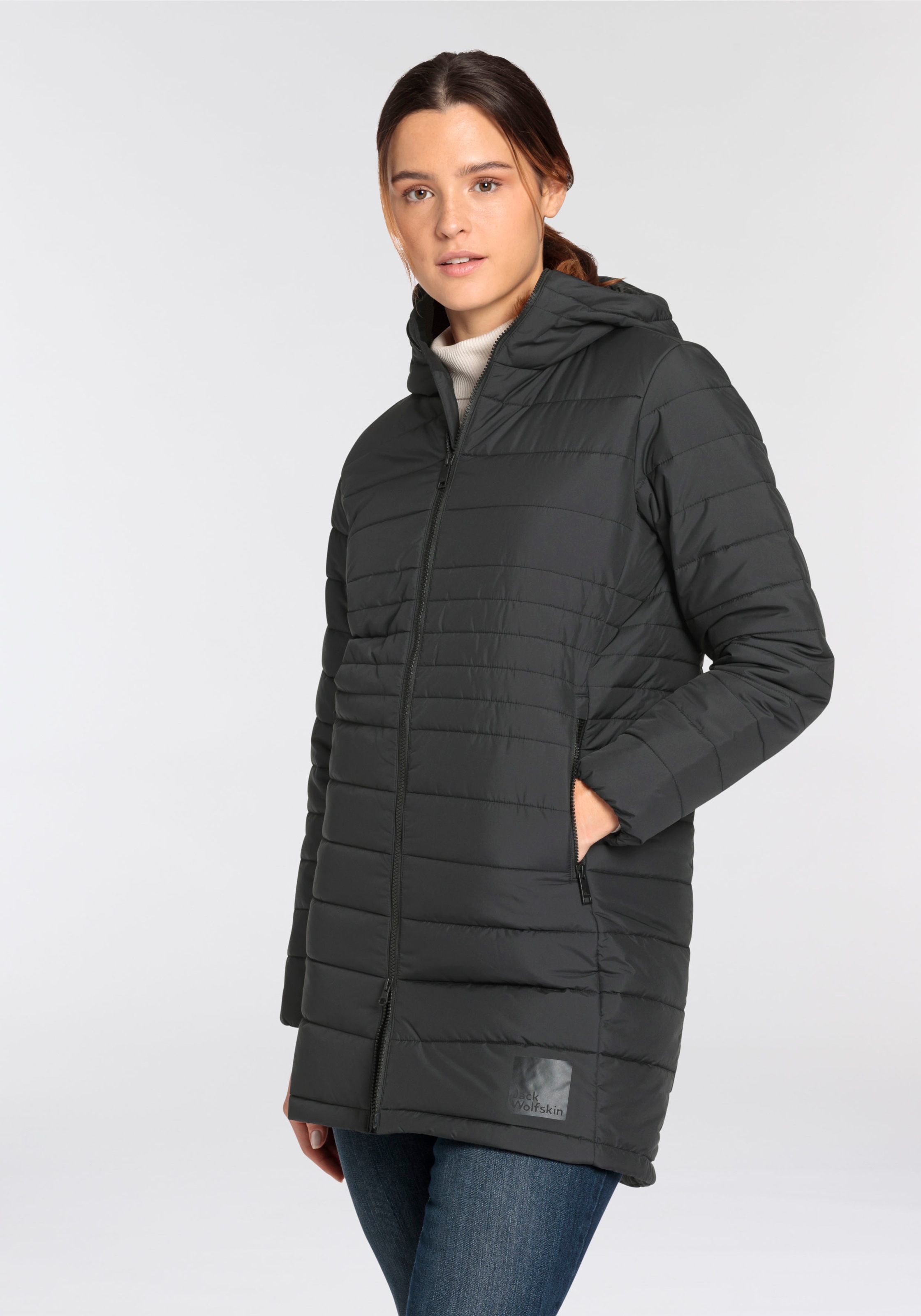 Jack Wolfskin Steppjacke »LUBEENA«, Übergangsjacke Windabweisend, Atmungsaktiv & Schnell trocknend