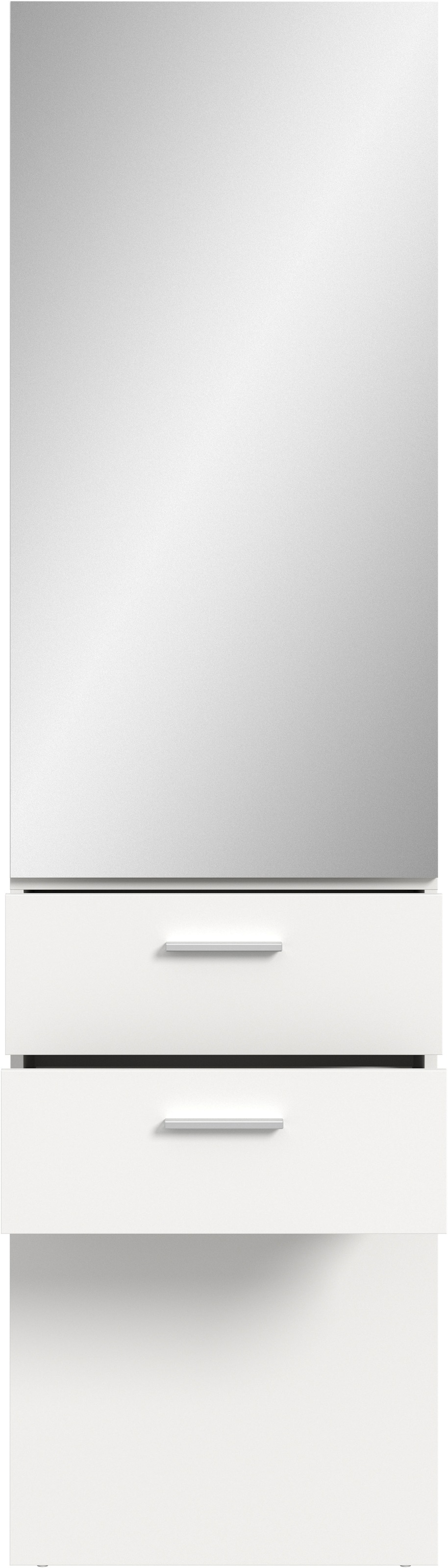 INOSIGN Garderobenpaneel, (1 St.), Lumo, Gardeobenpaneel Höhe 190 cm, 2 Schubkästen, platzsparend,Flur