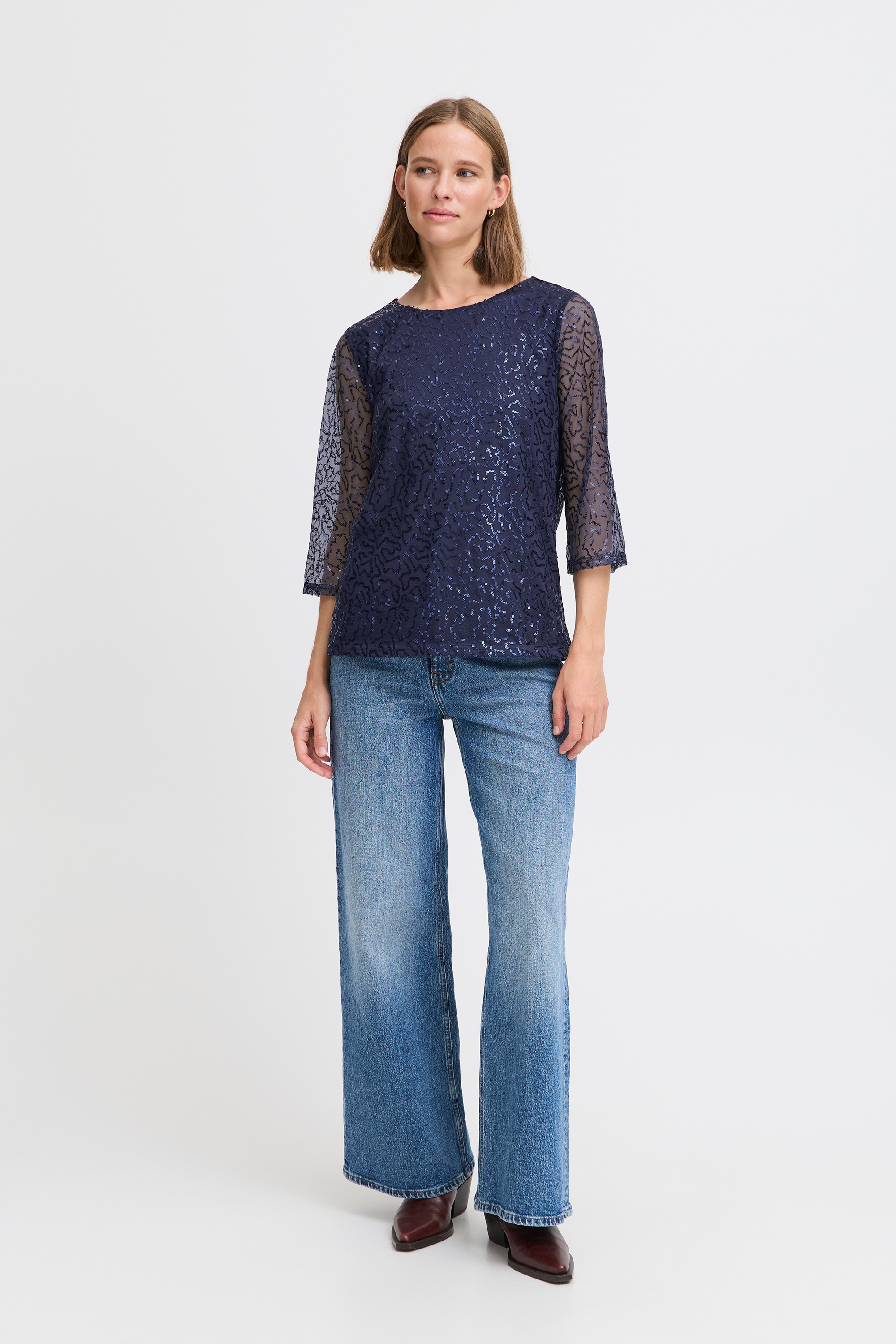 b.young Longtop »Damen T-Shirt BYSOFFA«
