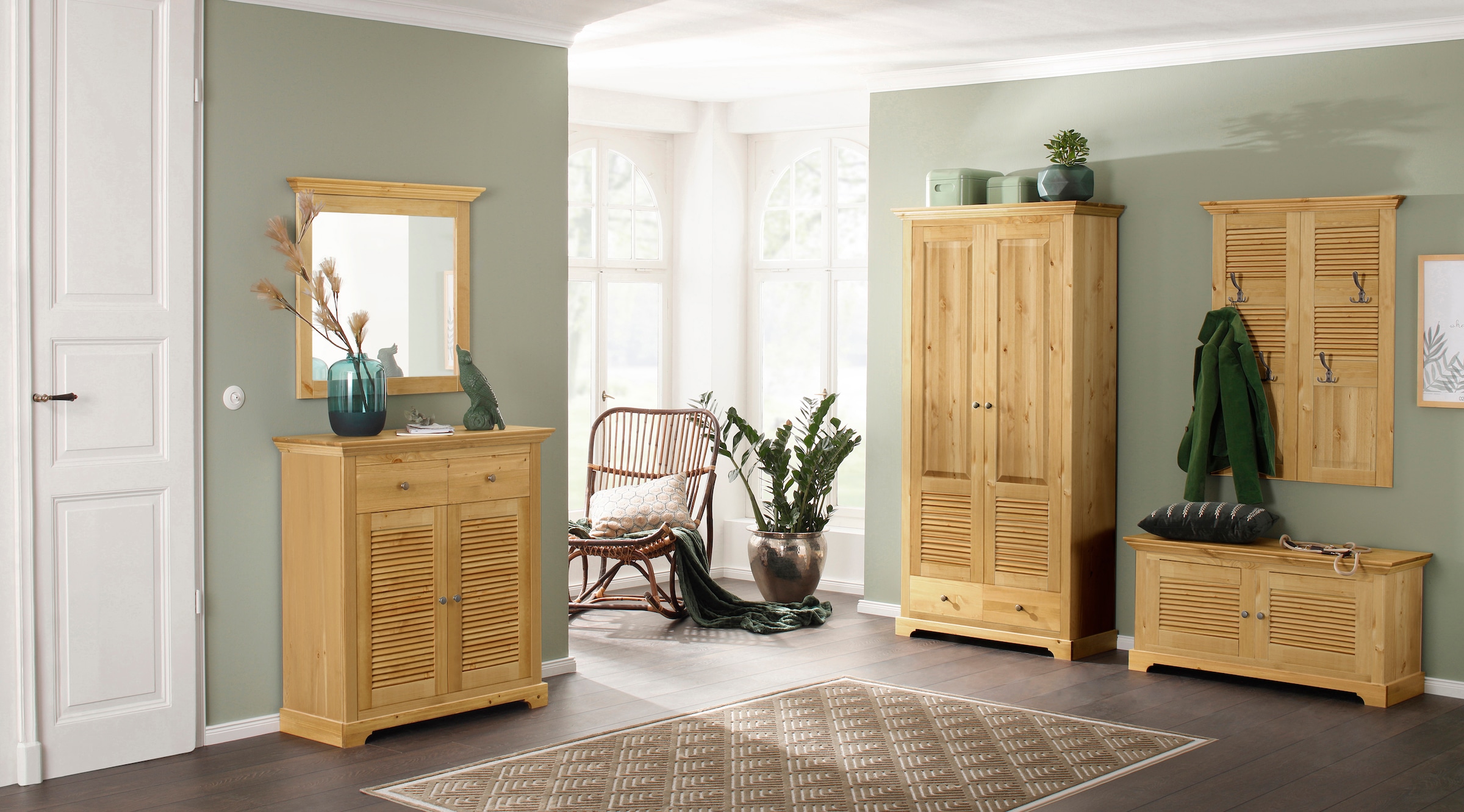 Home affaire Einlegeboden »Ayanna« 3 Stk. tlg. Breite 83 cm, aus massiver Kiefer, FSC®