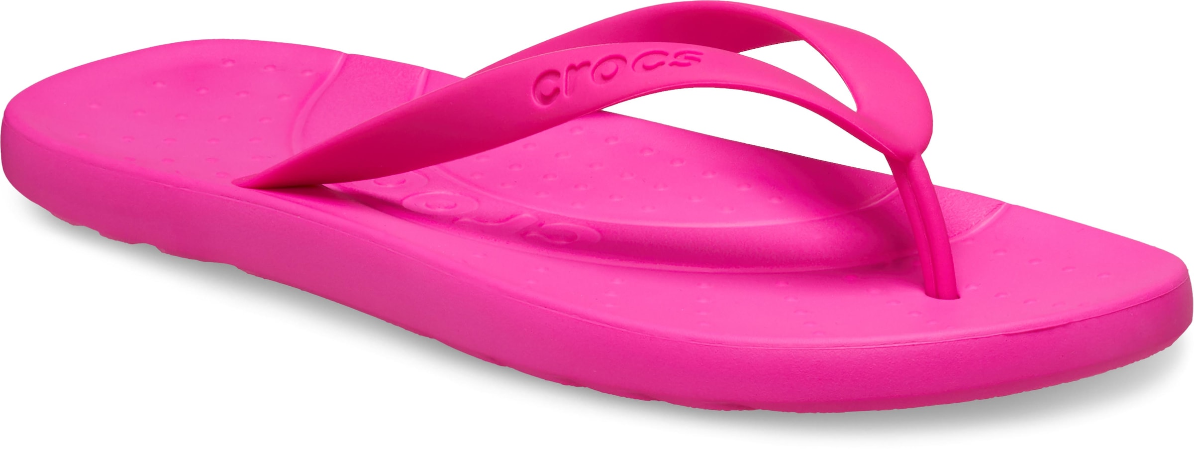 Crocs Zehentrenner »Crocs Flip«, Badeschuh, Sandale, Sommerschuh mit weichem Zehensteg