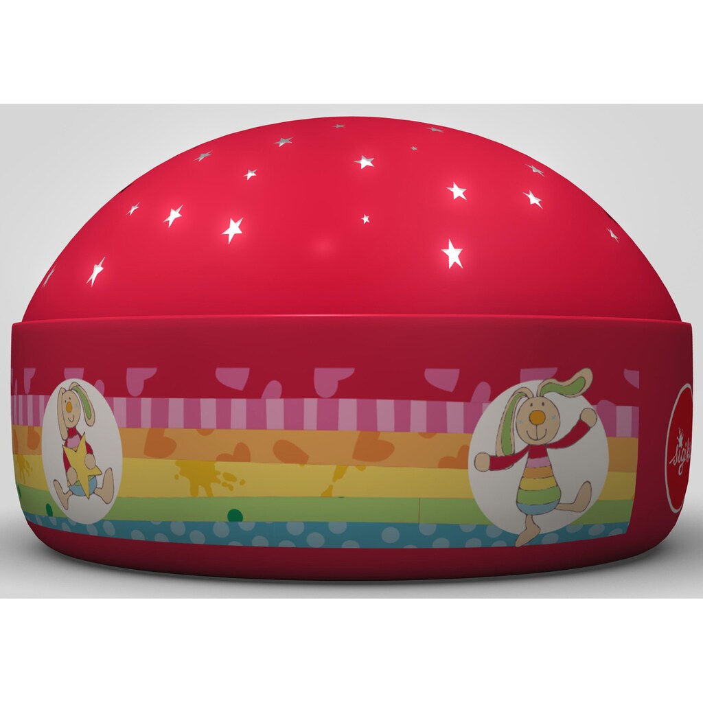 niermann LED Nachtlicht »Rainbow Rabbit Projektor«, 1 flammig-flammig, Nachtlicht Rainbow Rabbit Projektor