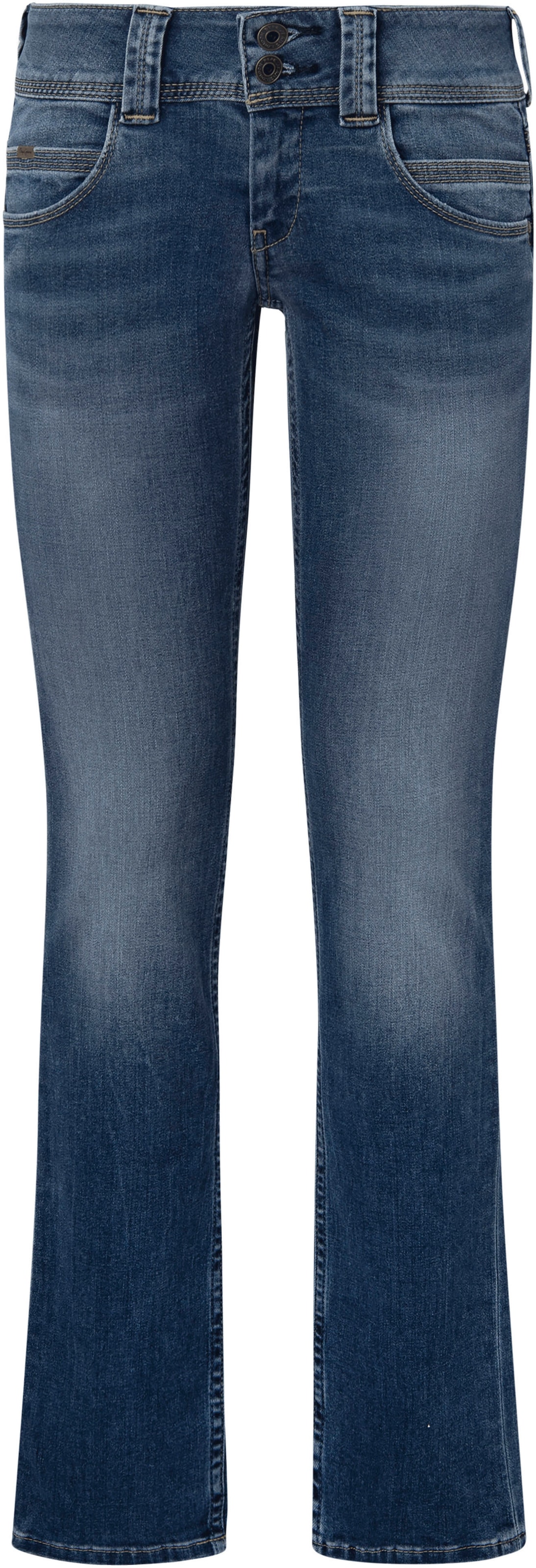 Pepe Jeans Straight-Jeans »VENUS«, mit Badge