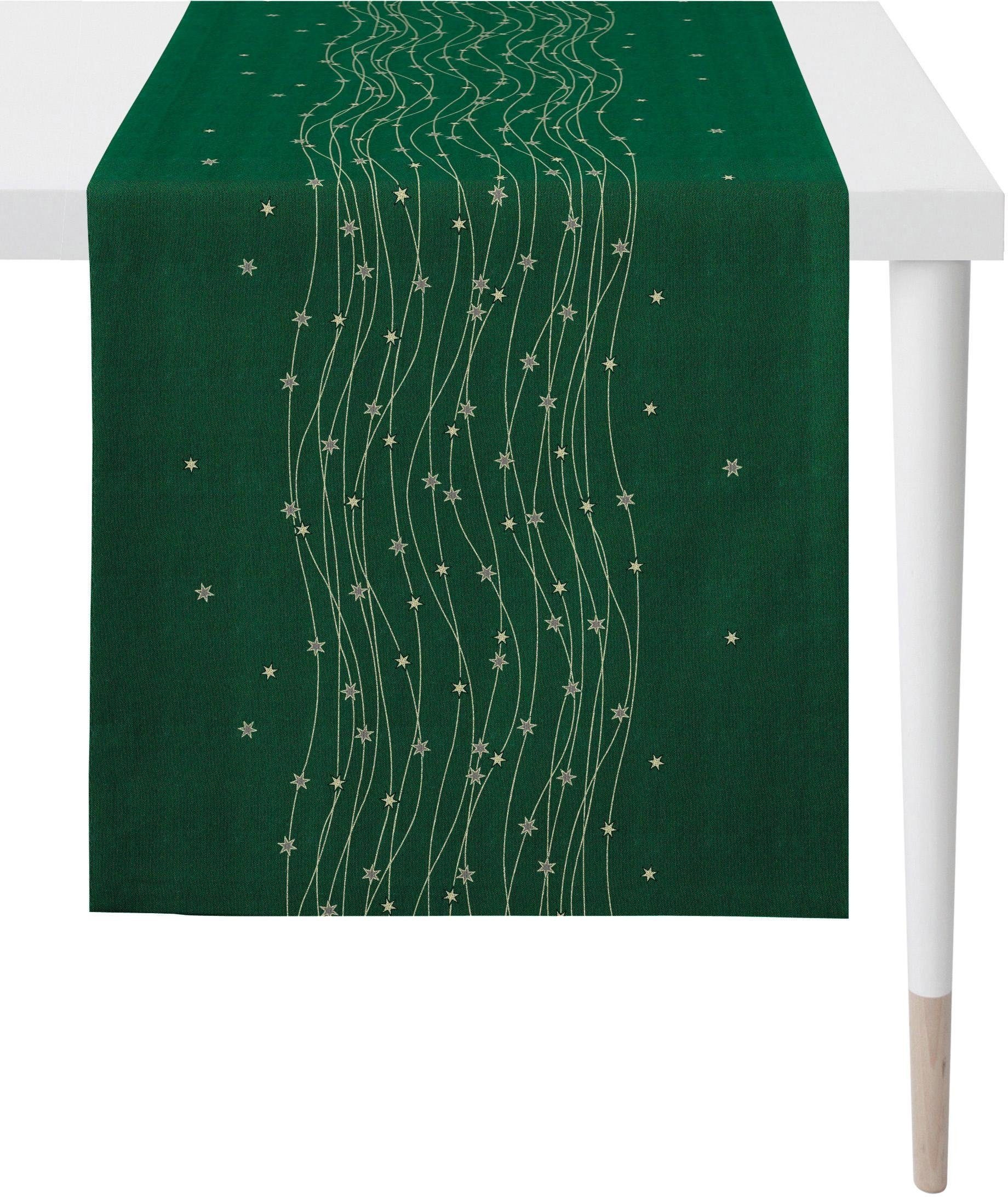 APELT Tischläufer »1504 Christmas Elegance«, Lurex-Jacquaurdgewebe