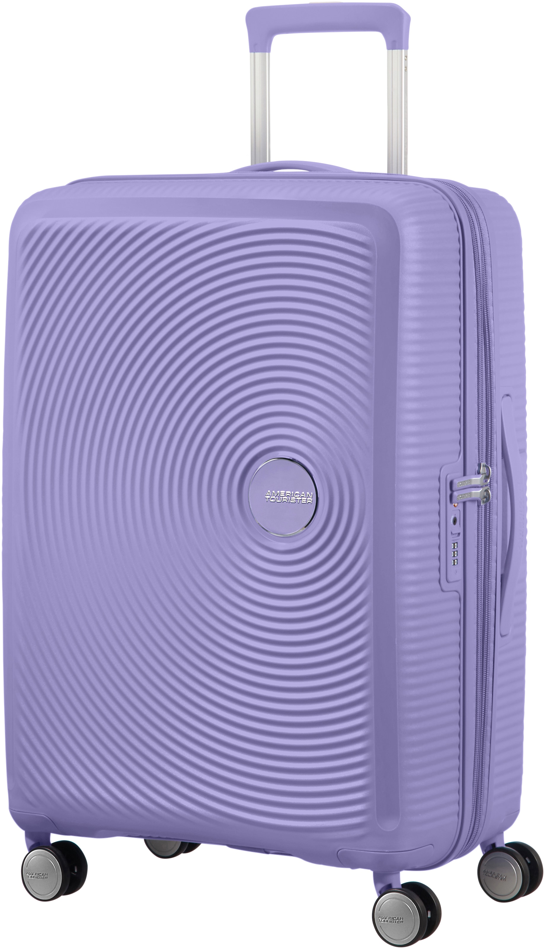 American Tourister® Hartschalen-Trolley »SOUNDBOX, in verschiedenen Farben und Größen«, 4 Rollen, Reisekoffer Trolley Aufgabegepäck TSA-Zahlenschloss Volumenerweiterung
