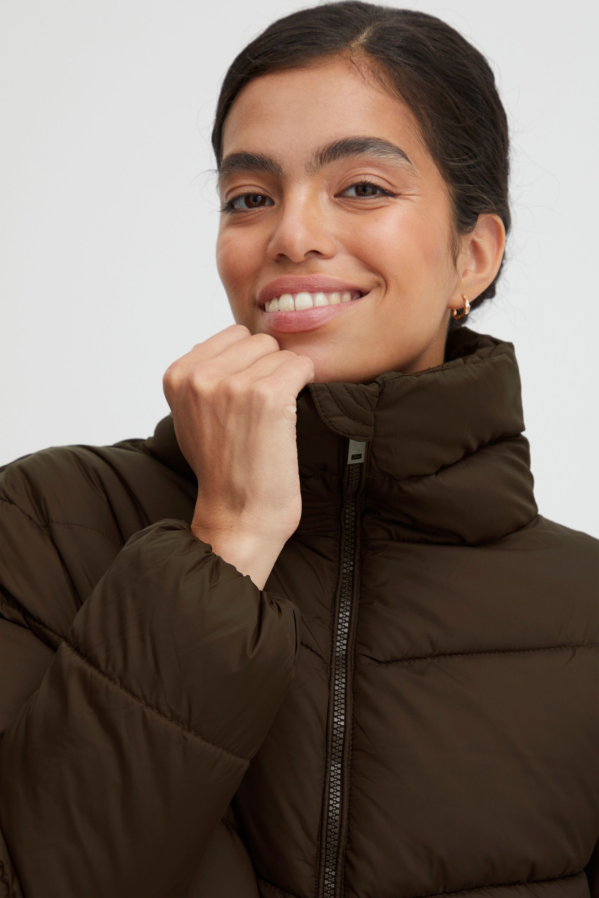 b.young Steppjacke »Steppjacke BYBomina«, ohne Kapuze