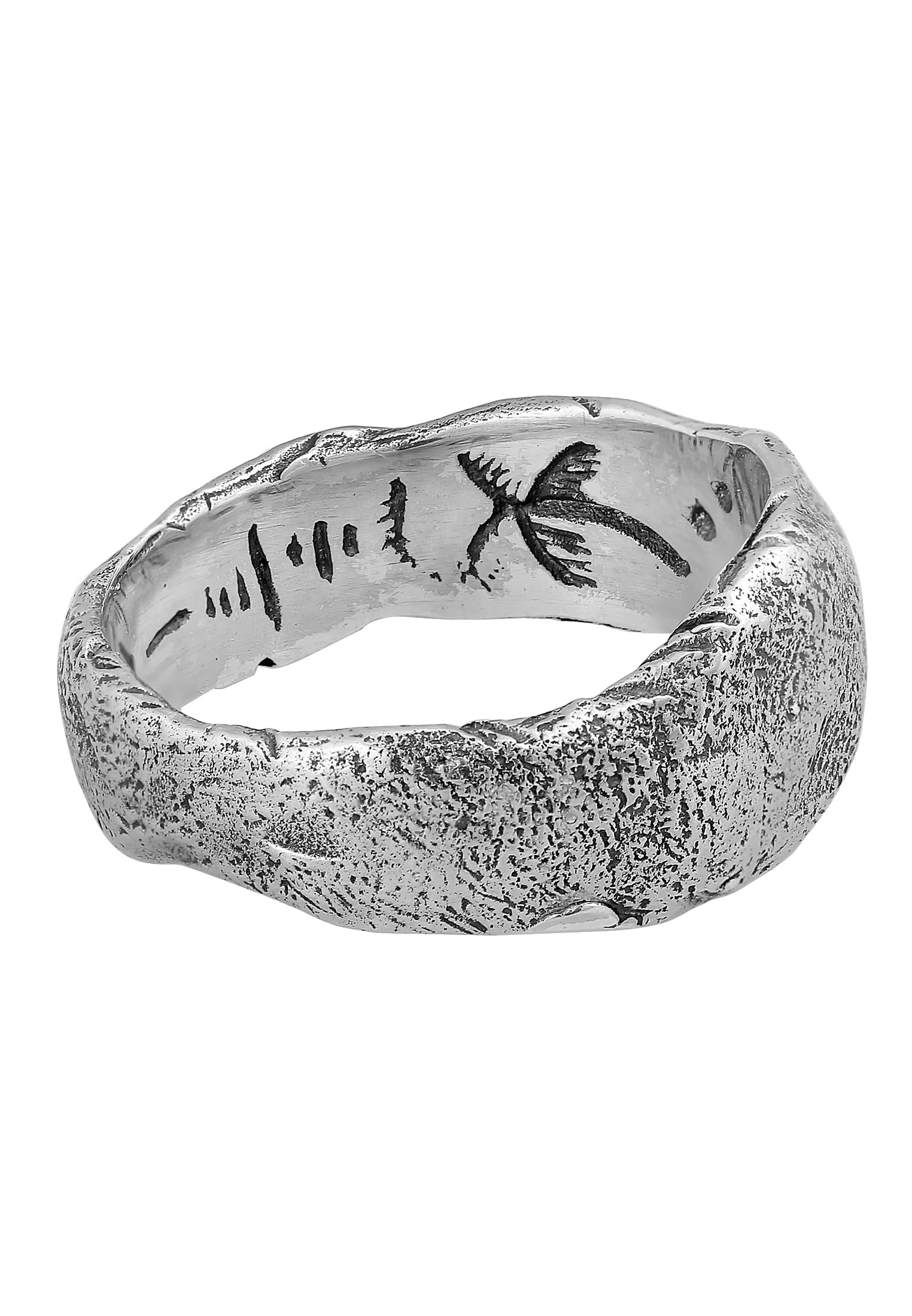 HAZE & GLORY Fingerring »Ring Bandring - Secret Spot 925 Silber«