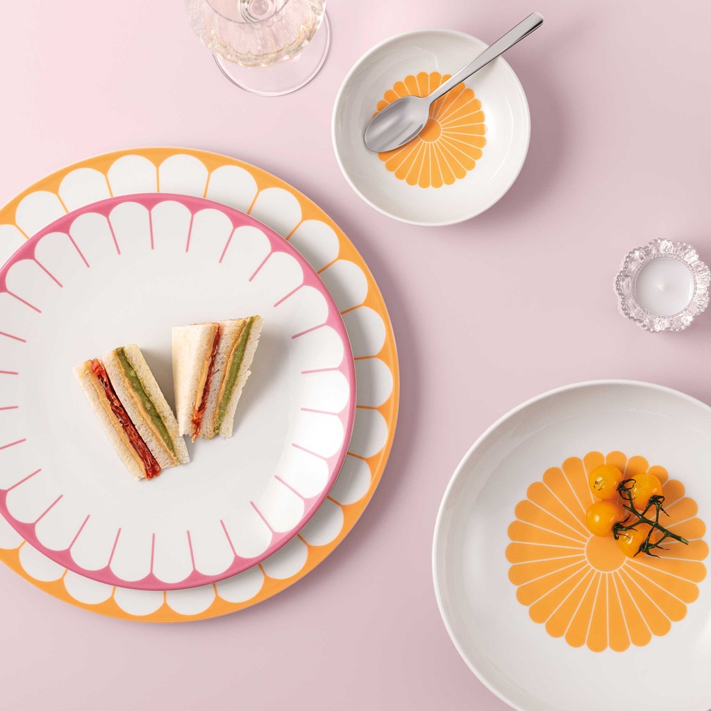 Villeroy & Boch Pastateller »Pastaschalen Fleur Couleur ø 24 cm 6er Set«
