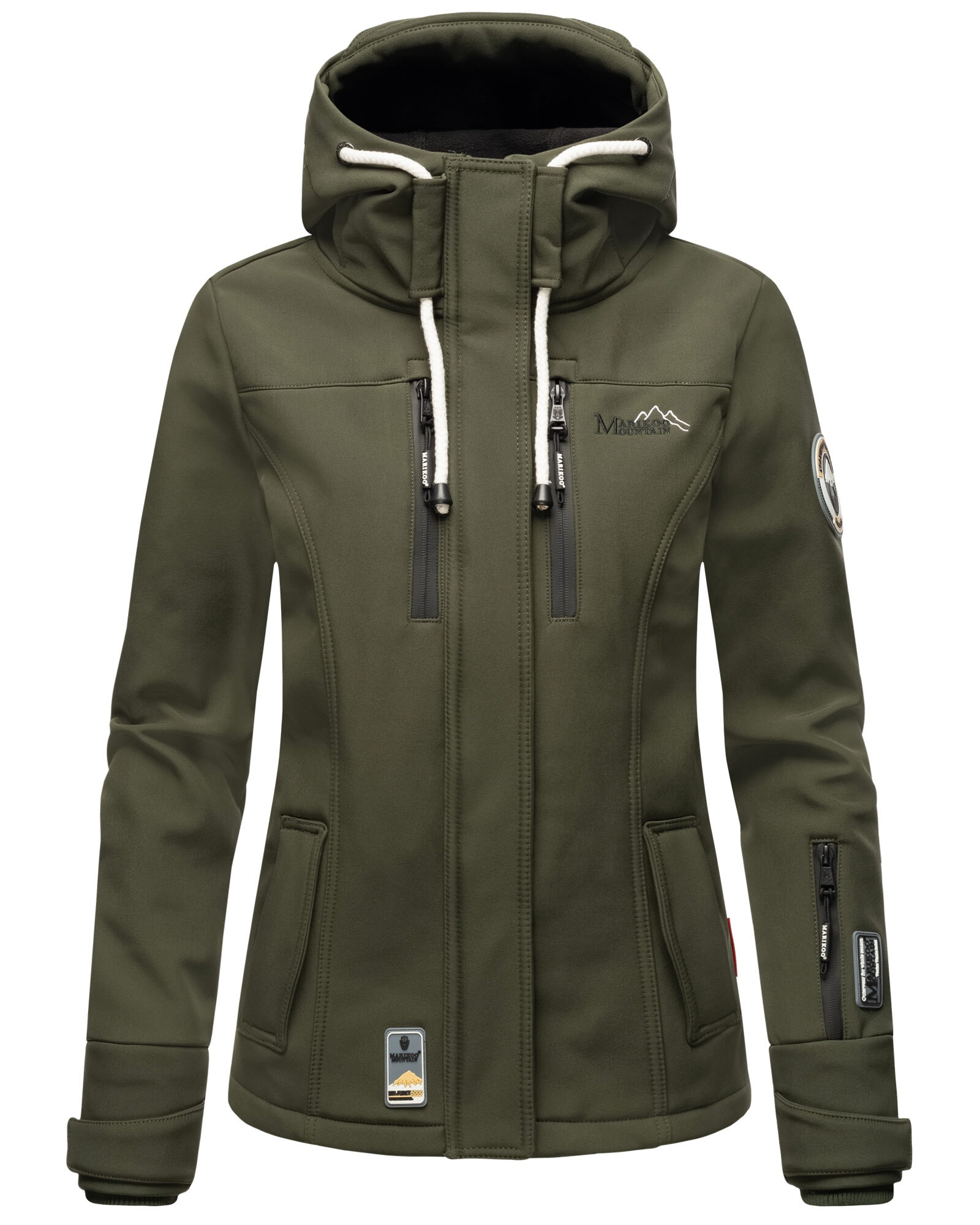 Marikoo Softshelljacke »Marikoo Kleinezicke Damen Softshell Jacke B864«
